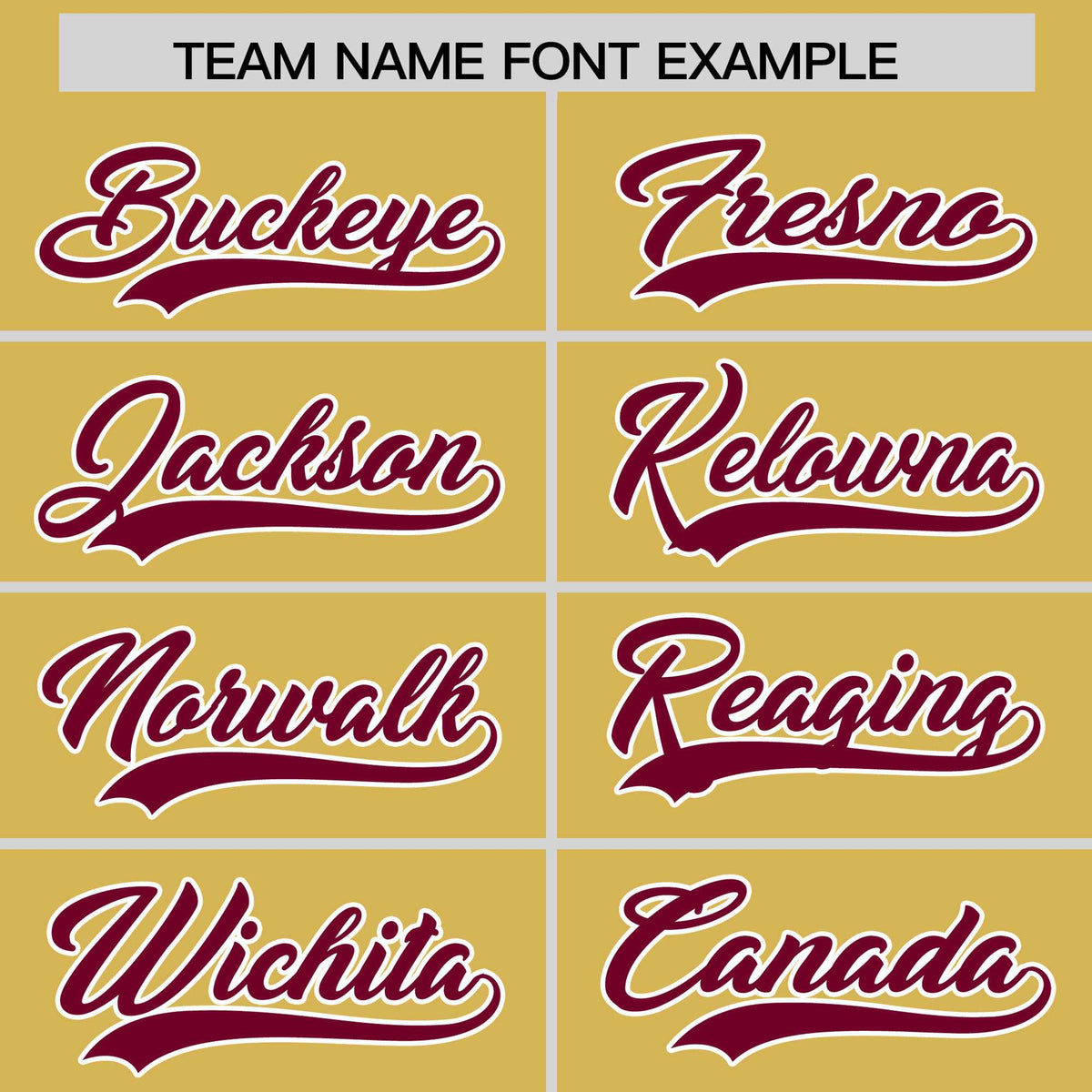 Custom Old Gold Crimson Baroque Style Personalized Baseball Jersey