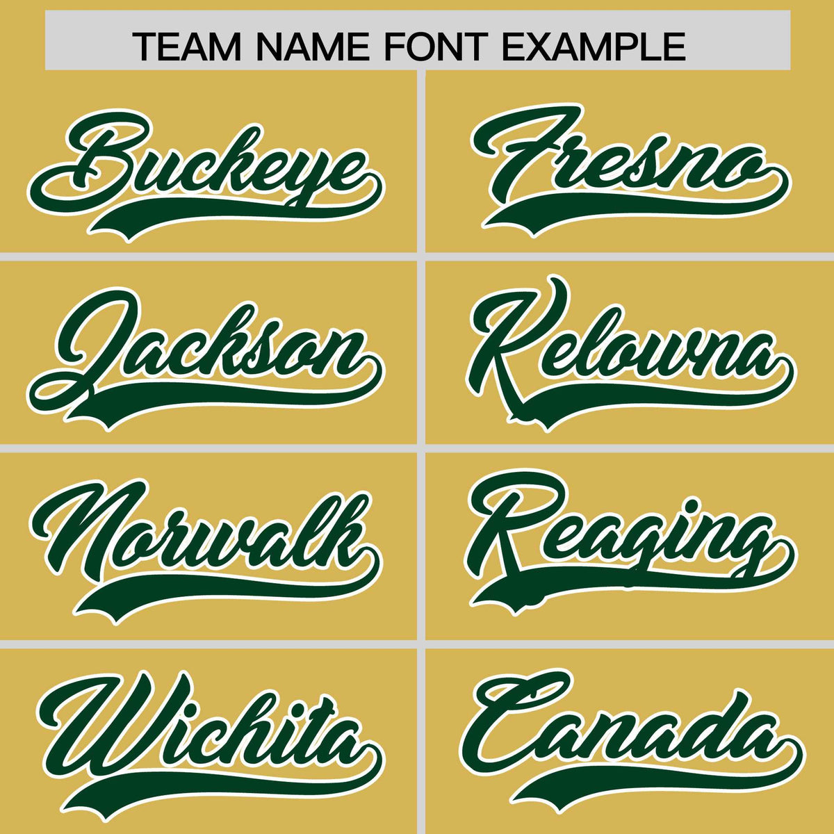 Custom Old Gold Green Baroque Style Personalized Baseball Jersey