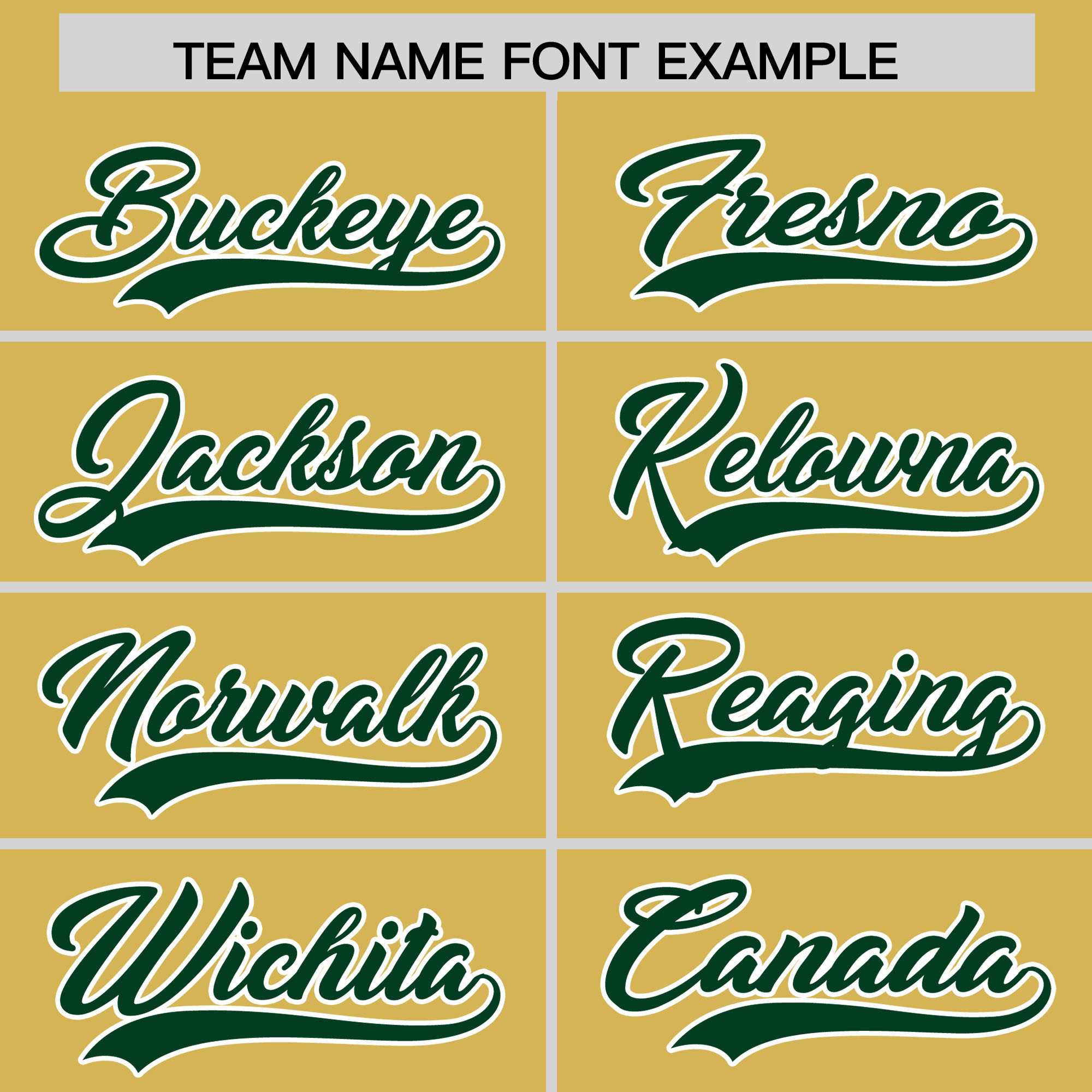 Custom Old Gold Green Baroque Style Personalized Baseball Jersey