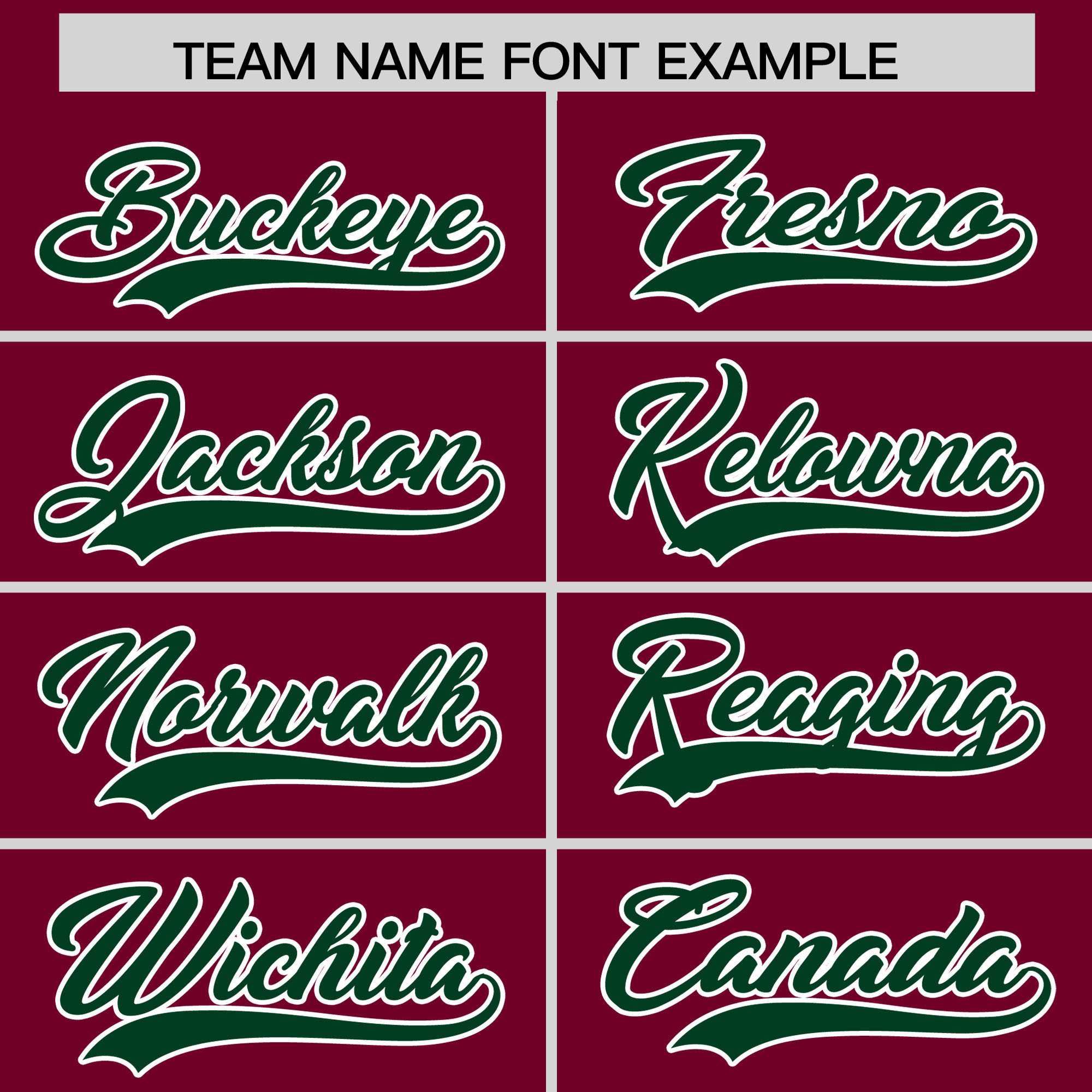Custom Crimson Green Baroque Style Personalized Baseball Jersey