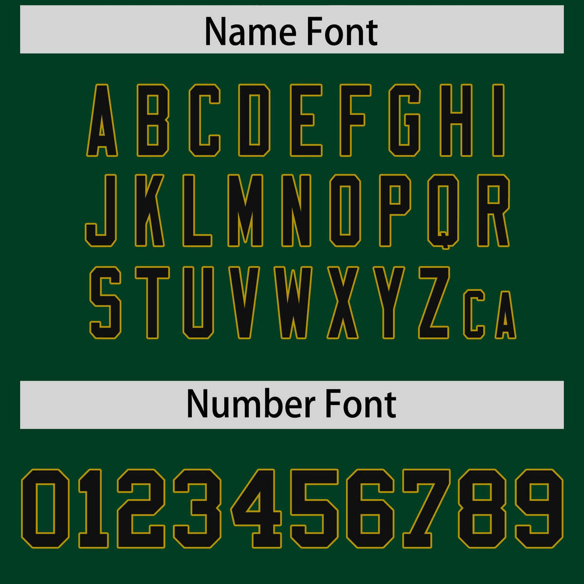 Custom Green Old Gold Baroque Style Personalized Baseball Jersey