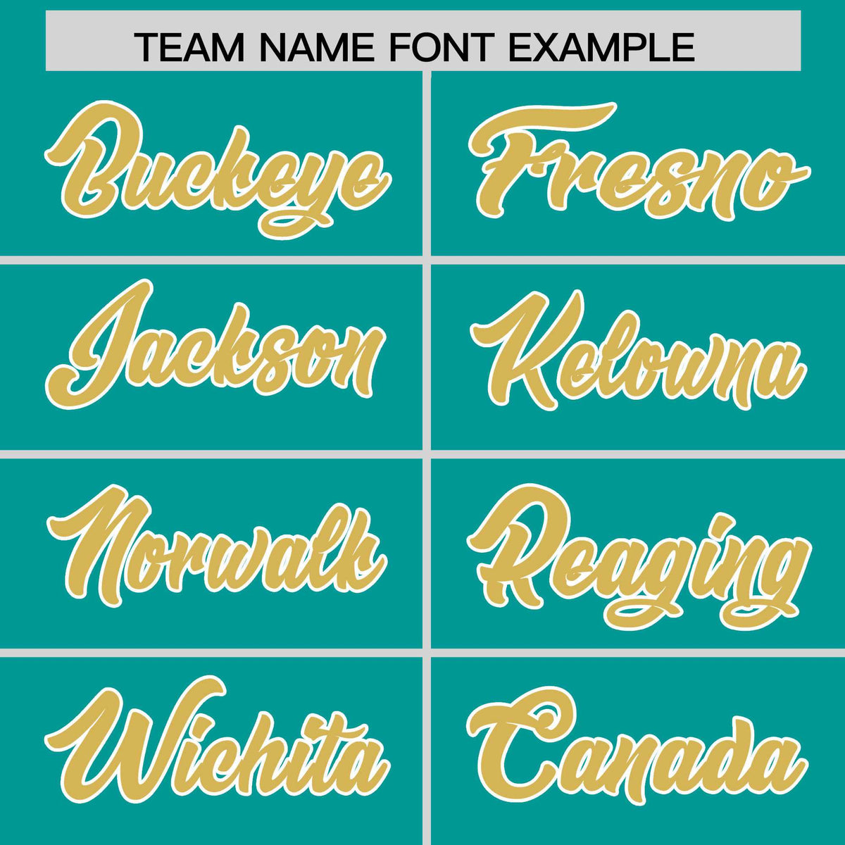 Custom Aqua Old Gold Baroque Style Personalized Baseball Jersey