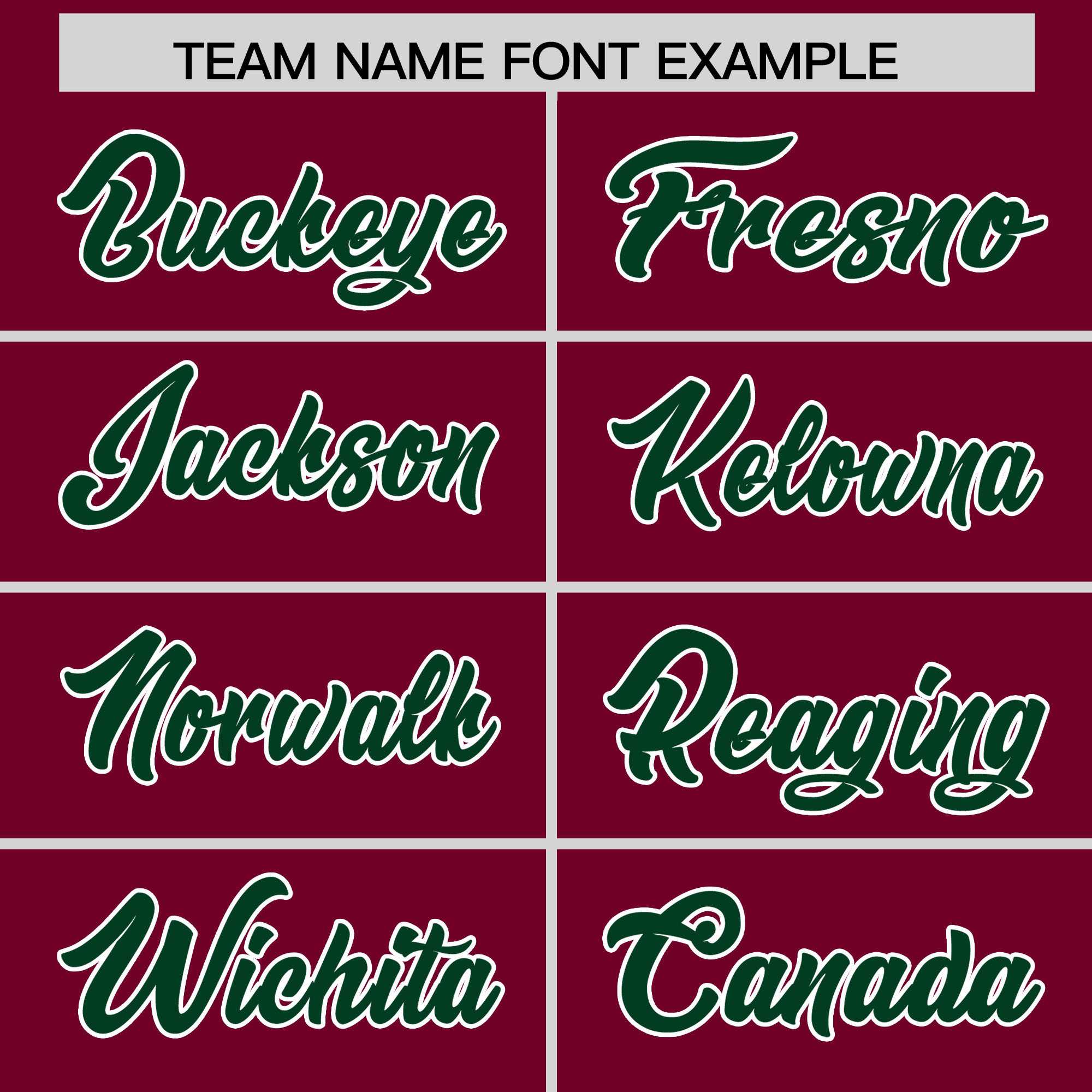 Custom Crimson Green Baroque Style Personalized Baseball Jersey