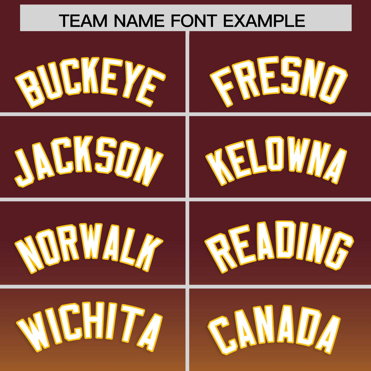 Custom Burgundy Yellow Gradient Fashion Authentic Baseball Jersey