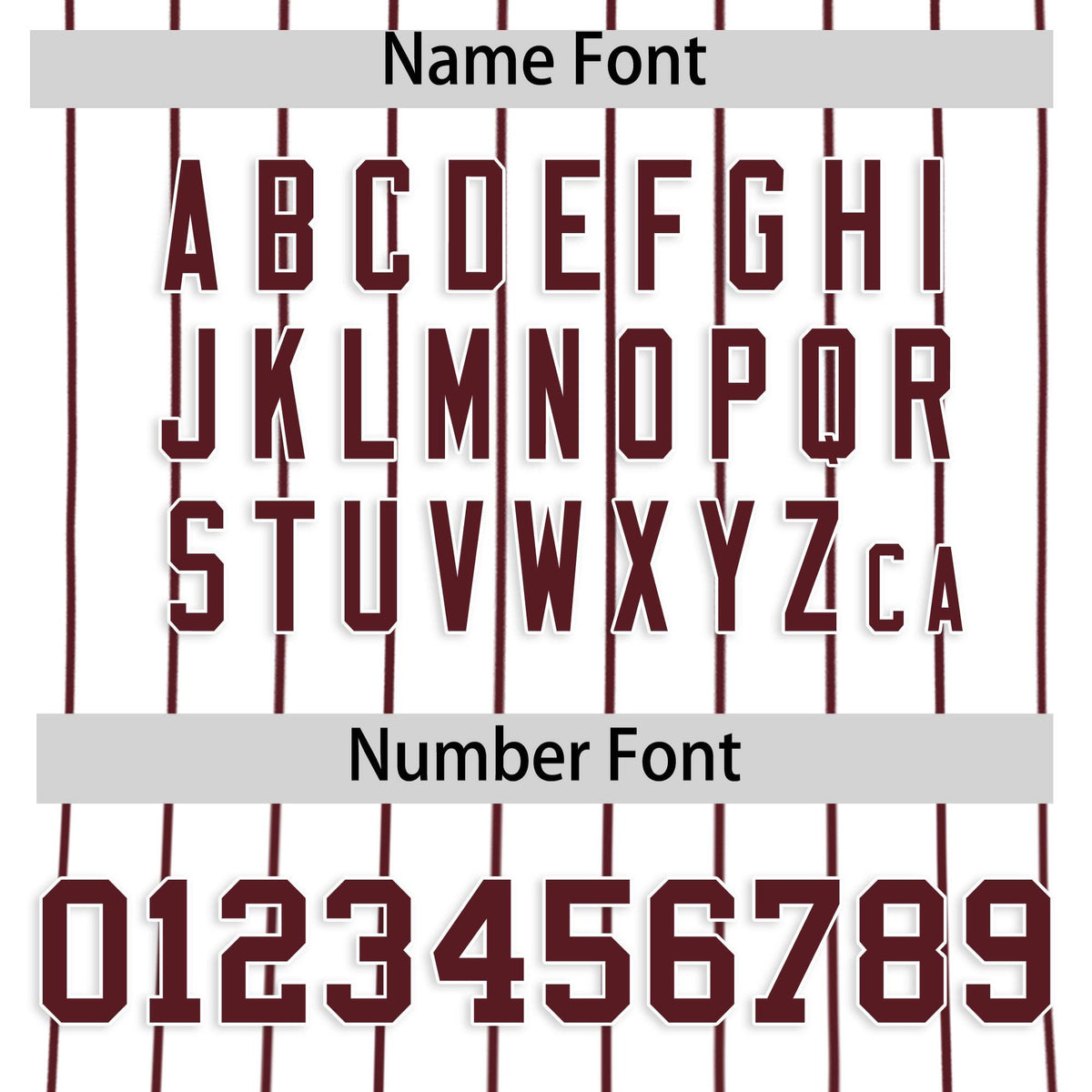 Custom White Burgundy Stripe Fashion Authentic Baseball Jersey