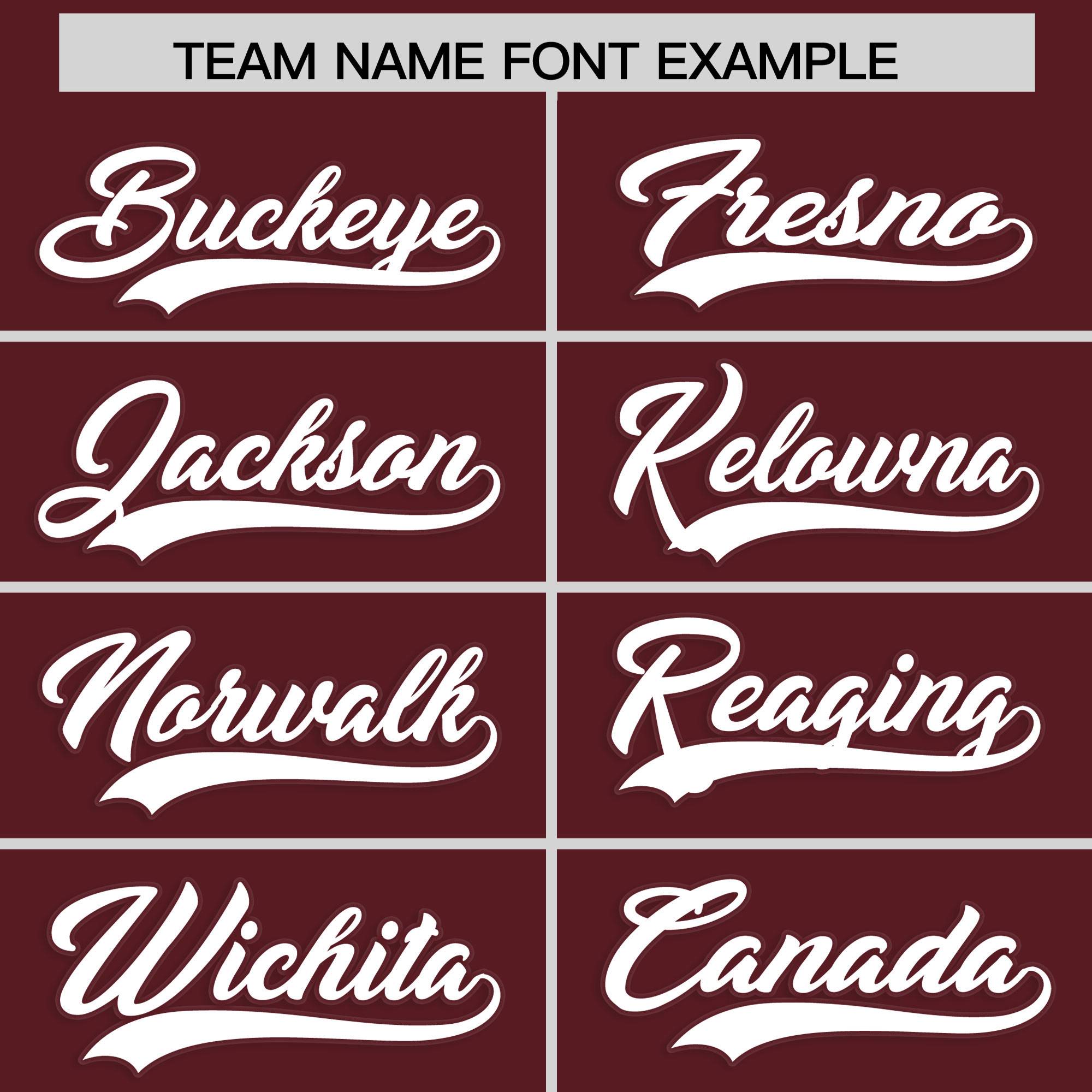 Custom Burgundy Classic Style Authentic Baseball Jersey
