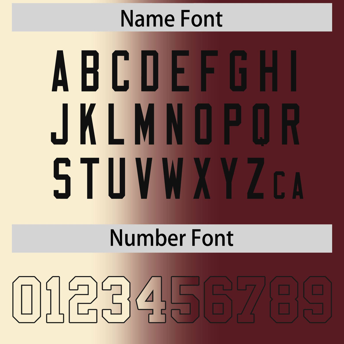 Custom Cream Burgundy Two Tone Gradient Fashion Authentic Baseball Jersey