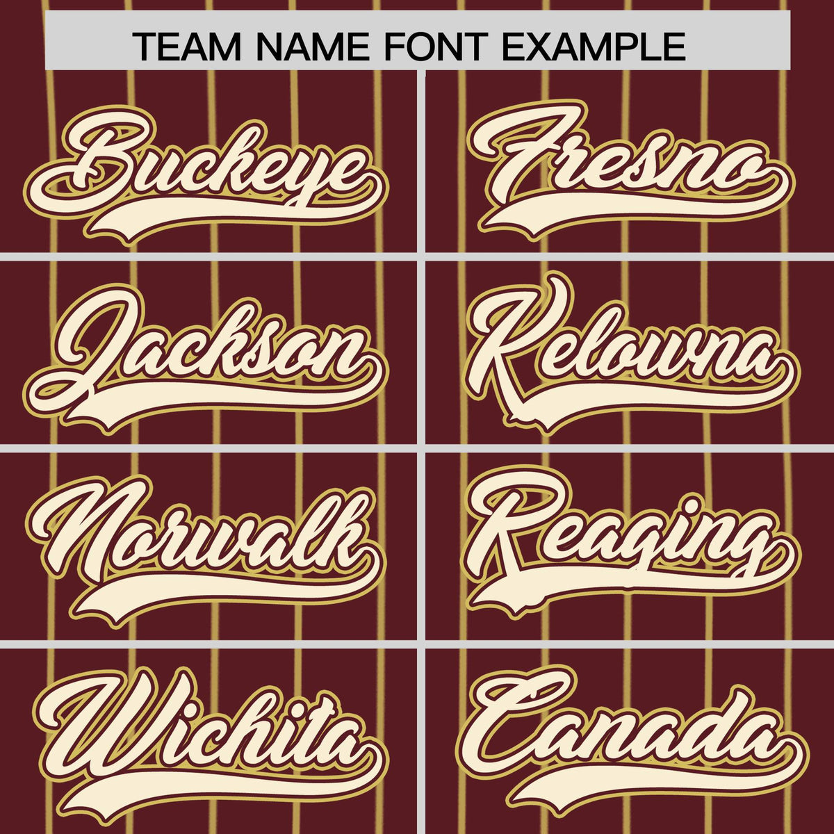 Custom Burgundy Old Gold Stripe Fashion Authentic Baseball Jersey