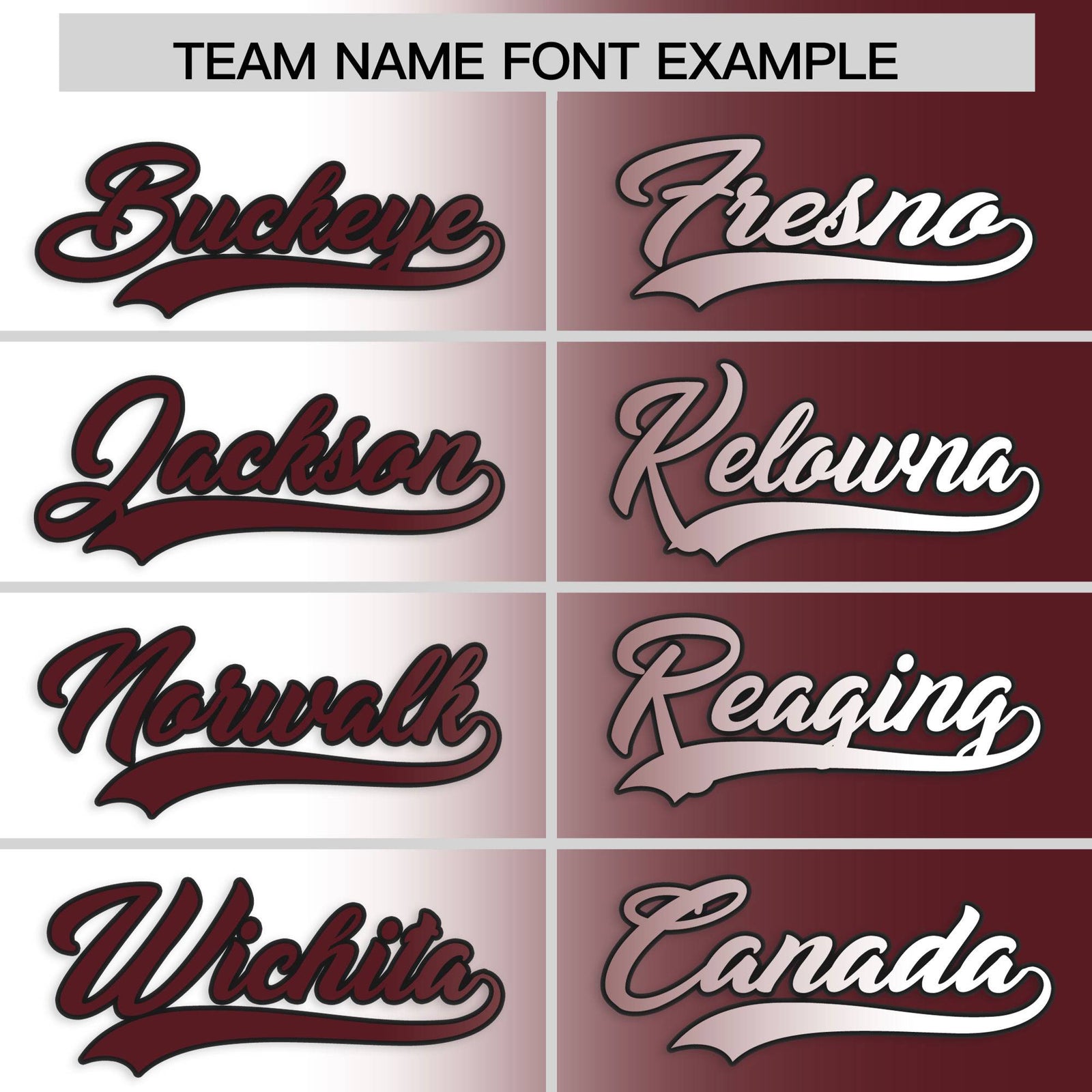 Custom White Burgundy Two Tone Gradient Fashion Authentic Baseball Jersey