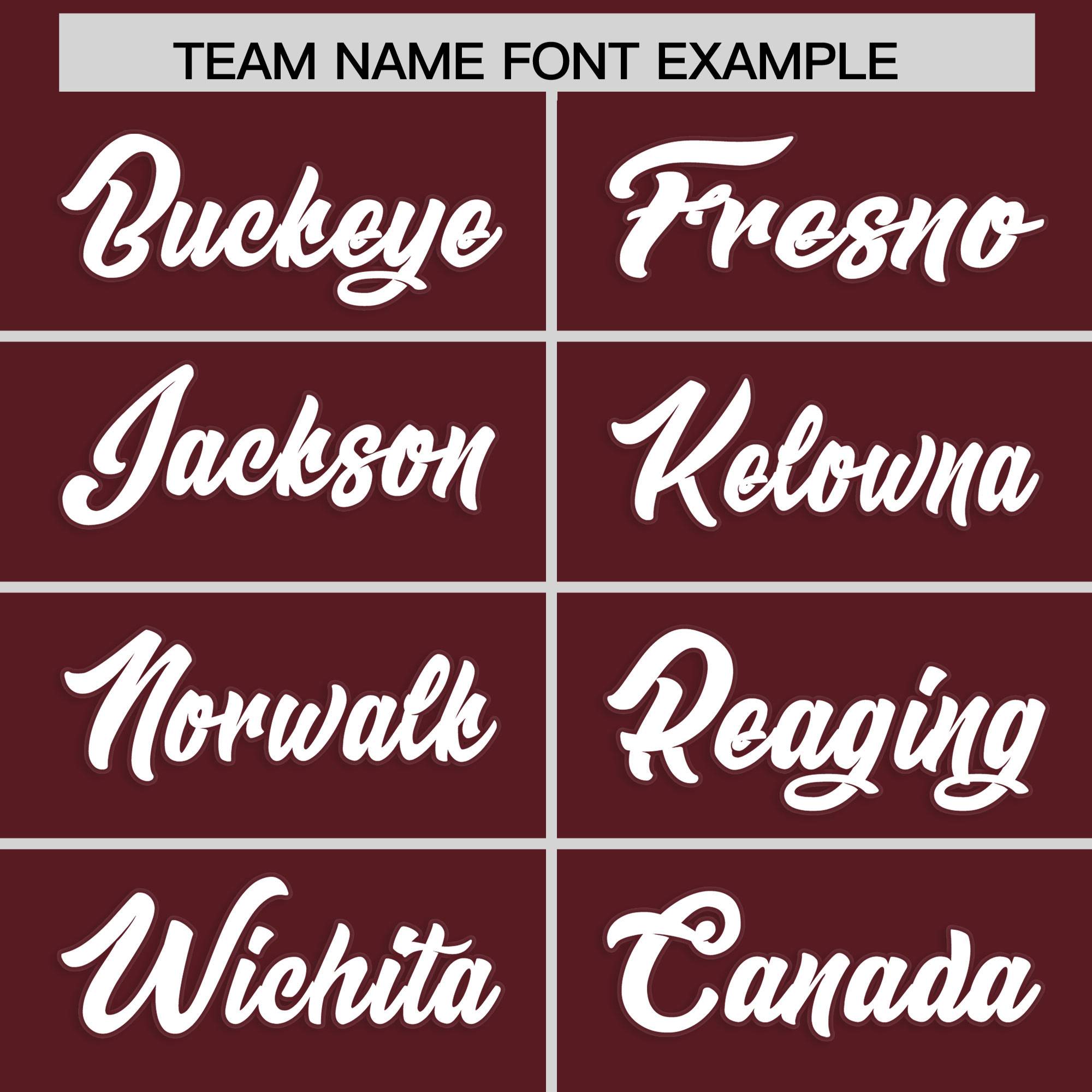 Custom Burgundy Classic Style Authentic Baseball Jersey