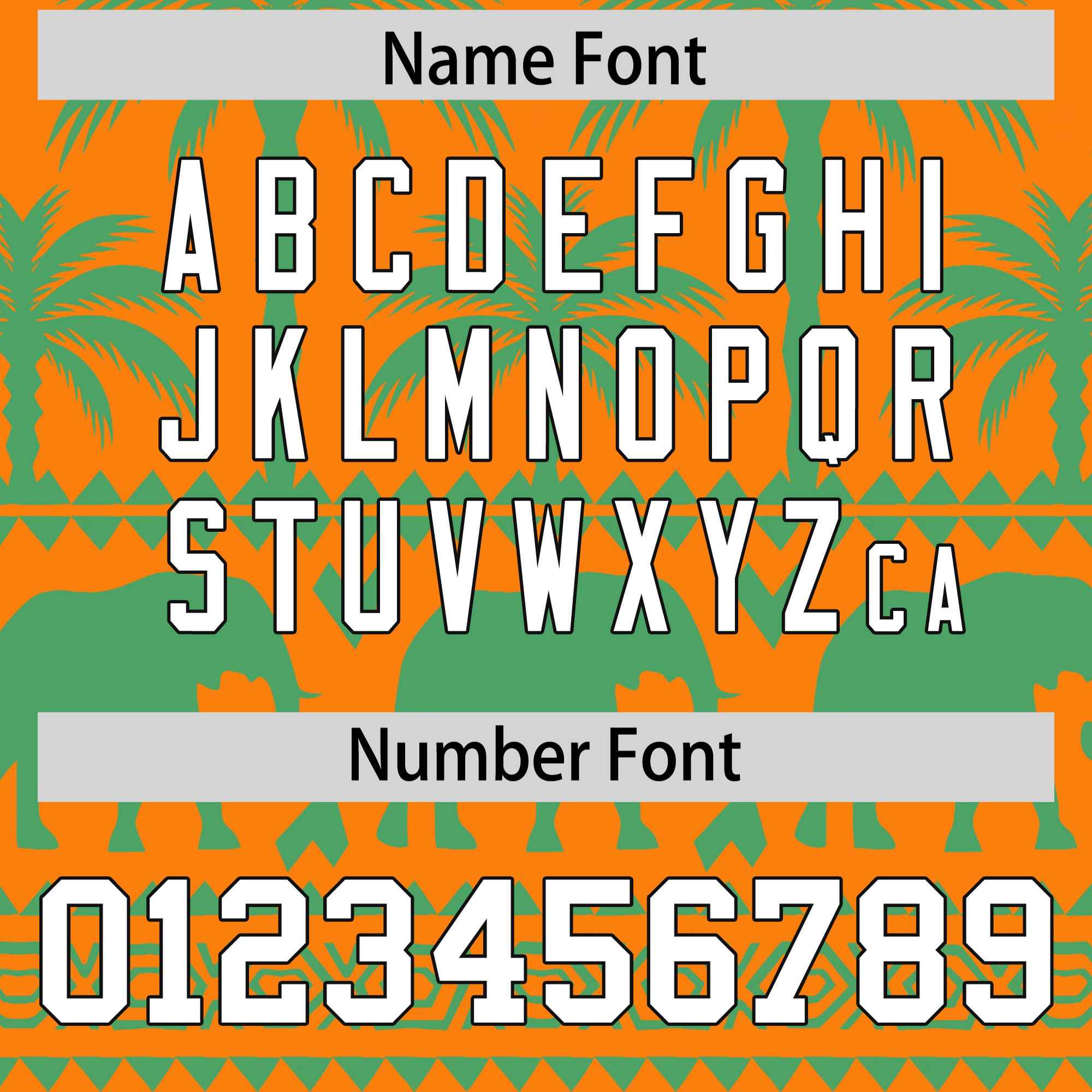 Custom Orange Green Graffiti Pattern Personalized Bossinia Style Authentic Baseball Jersey