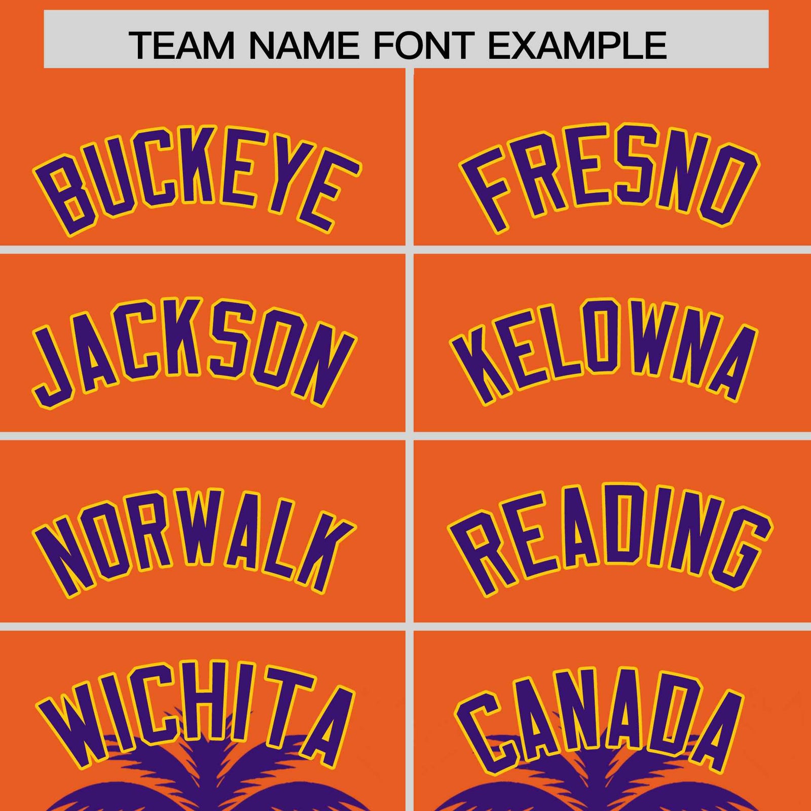 Custom Orange Purple Graffiti Pattern Personalized Bossinia Style Authentic Baseball Jersey