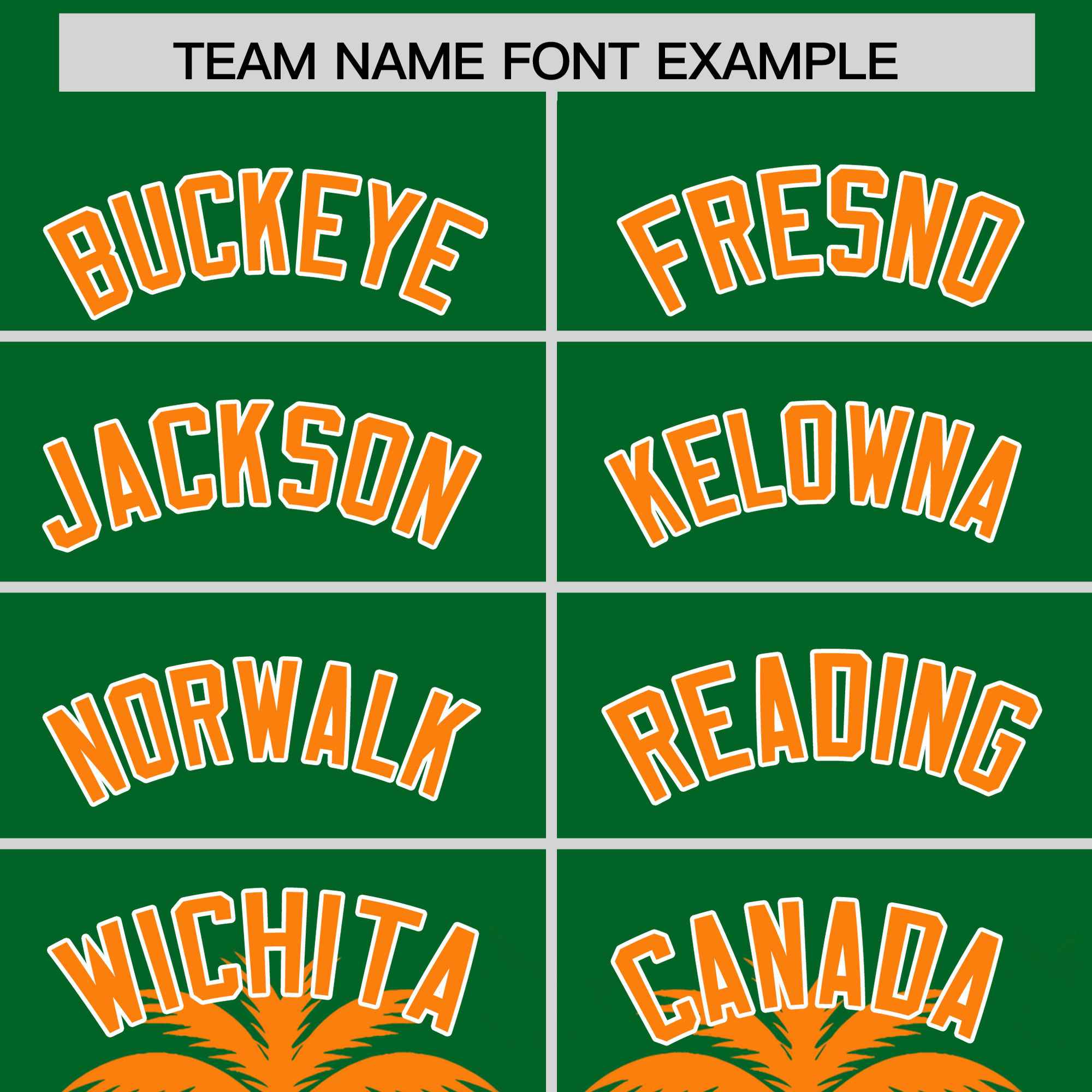 Custom Kelly Green Orange Graffiti Pattern Personalized Bossinia Style Authentic Baseball Jersey