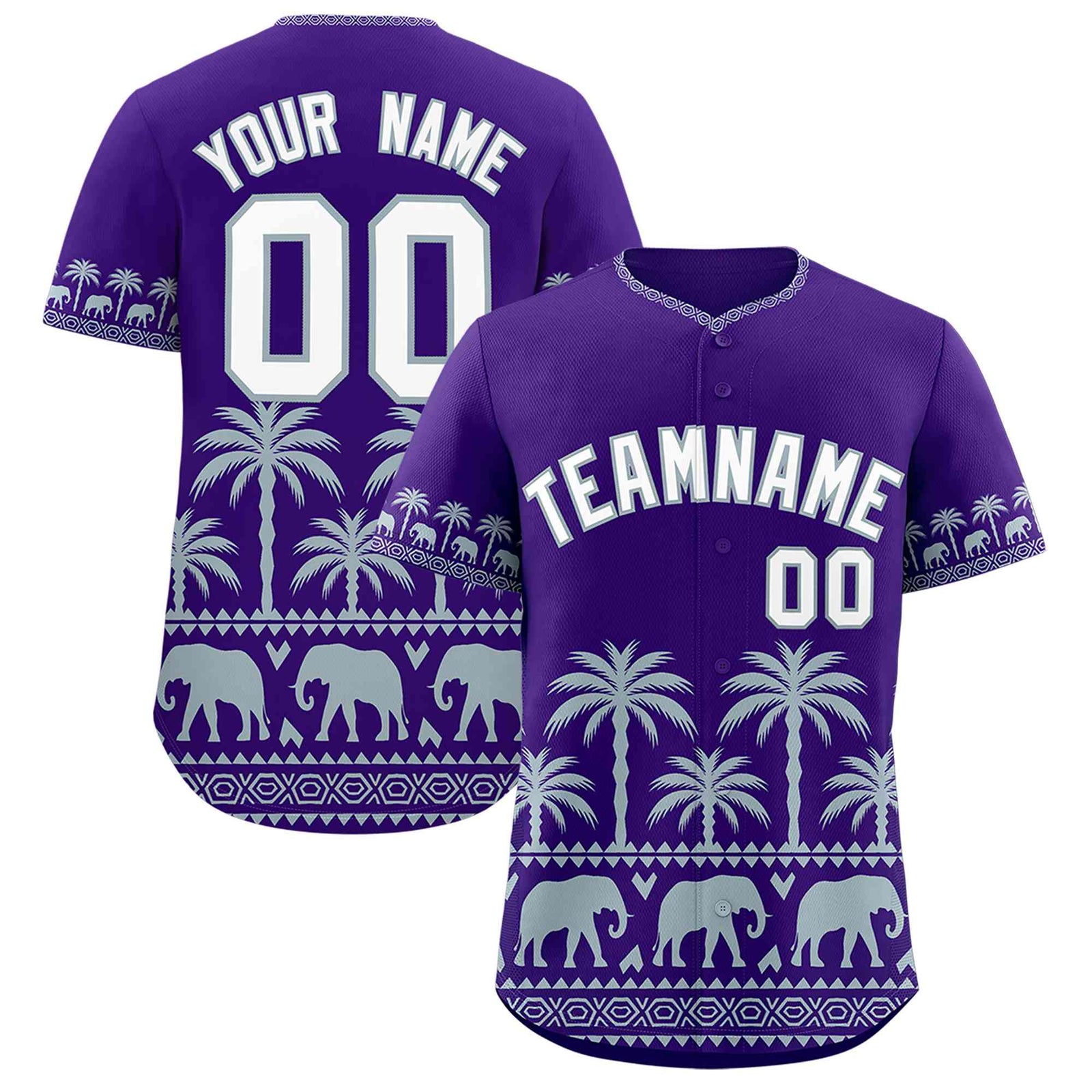 Custom Purple Silver Graffiti Pattern Personalized Bossinia Style Authentic Baseball Jersey
