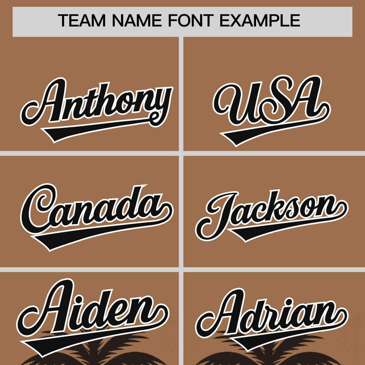 Custom Light Brown Black Graffiti Pattern Personalized Bossinia Style Authentic Baseball Jersey