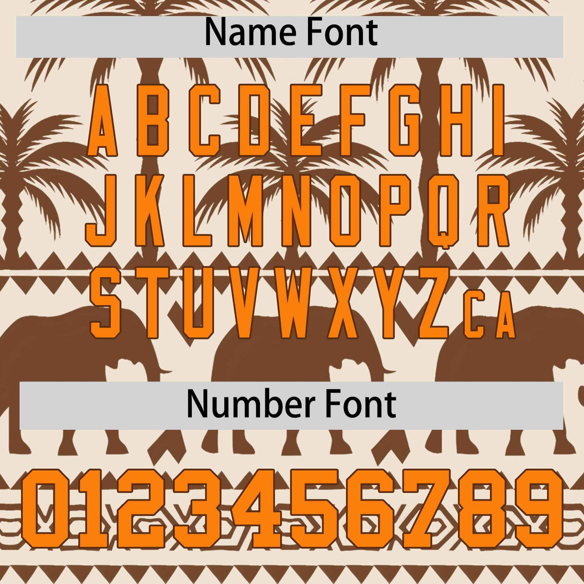 Custom Cream Brown Graffiti Pattern Personalized Bossinia Style Authentic Baseball Jersey