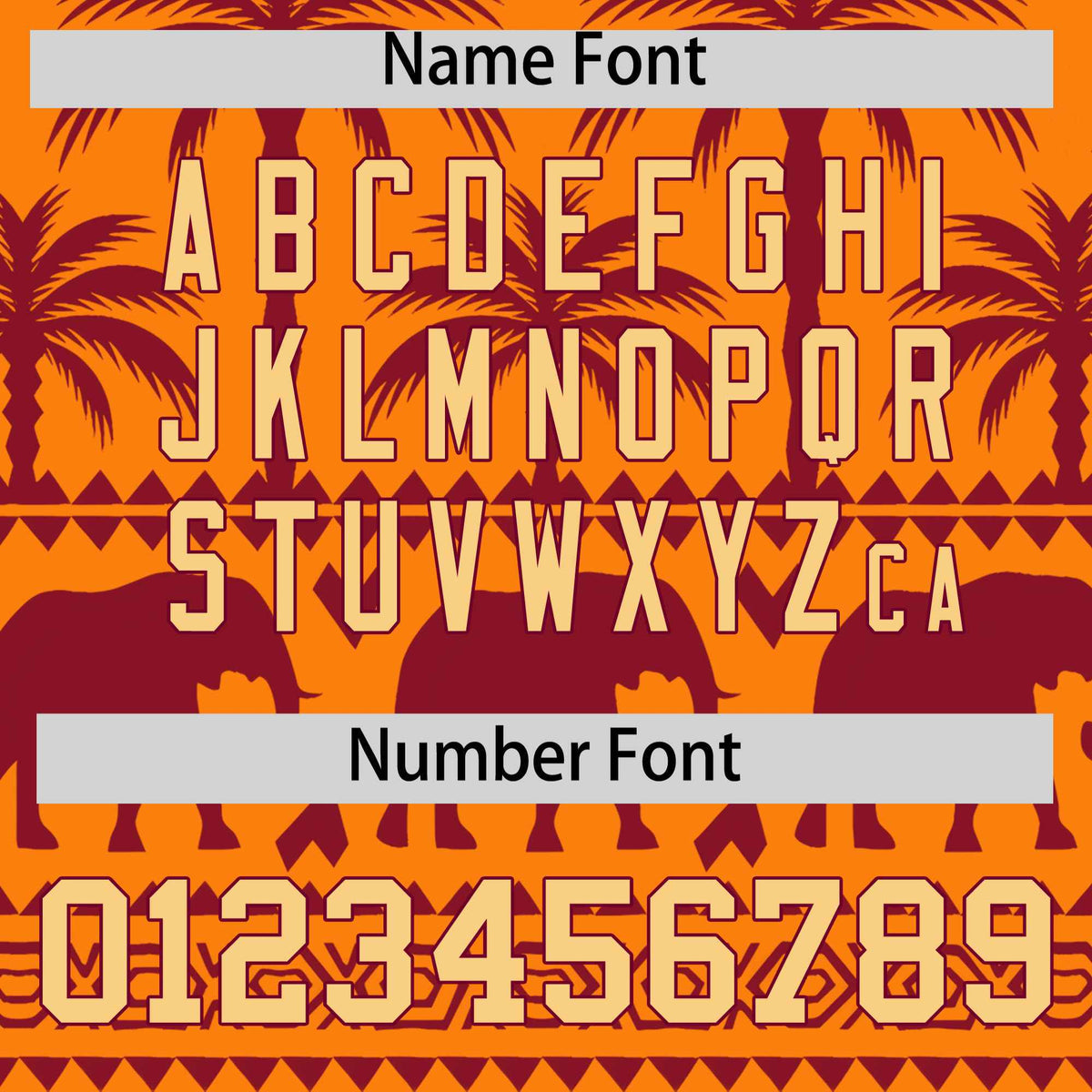 Custom Orange Crimson Graffiti Pattern Personalized Bossinia Style Authentic Baseball Jersey