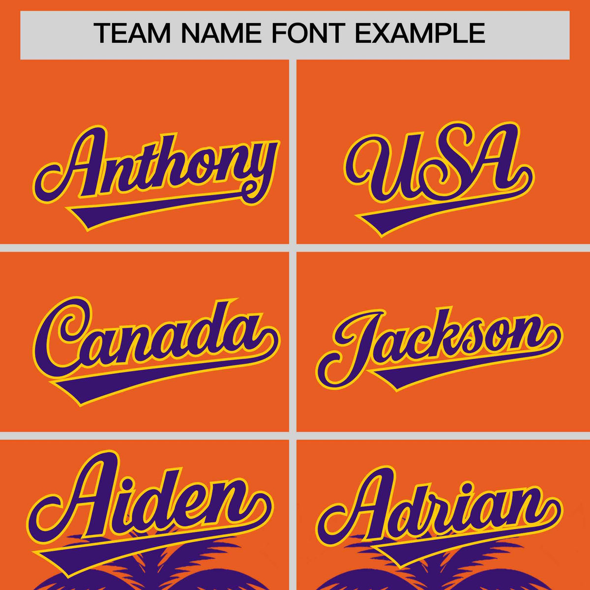 Custom Orange Purple Graffiti Pattern Personalized Bossinia Style Authentic Baseball Jersey