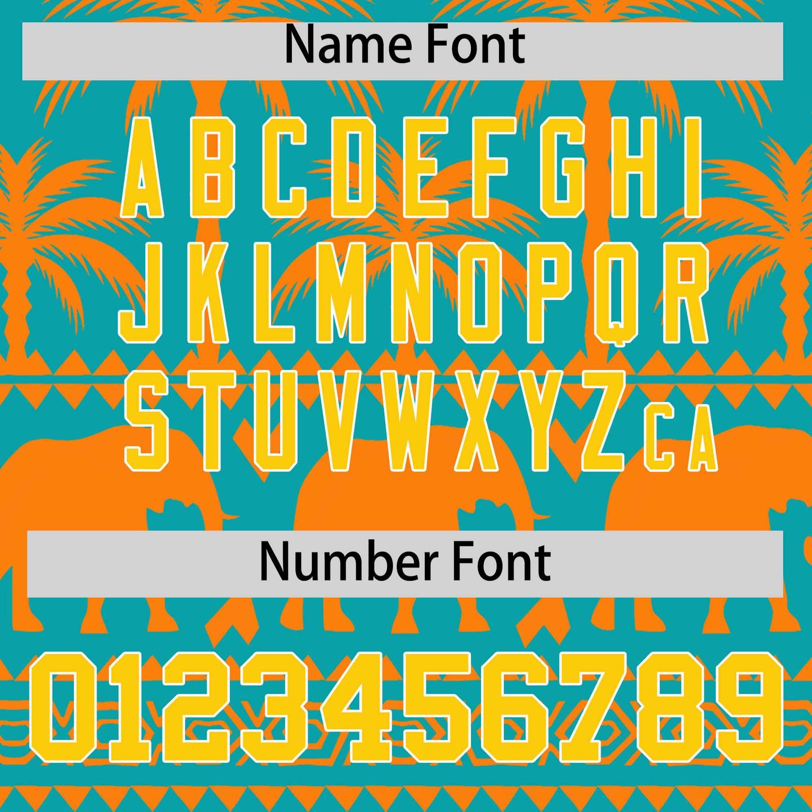 Custom Aqua Orange Graffiti Pattern Personalized Bossinia Style Authentic Baseball Jersey