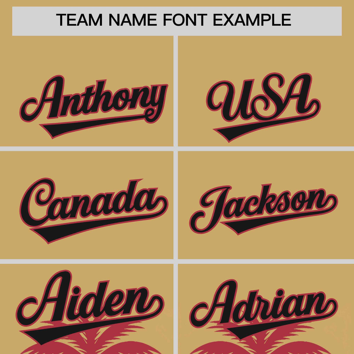 Custom Khaki Light Red Graffiti Pattern Personalized Bossinia Style Authentic Baseball Jersey