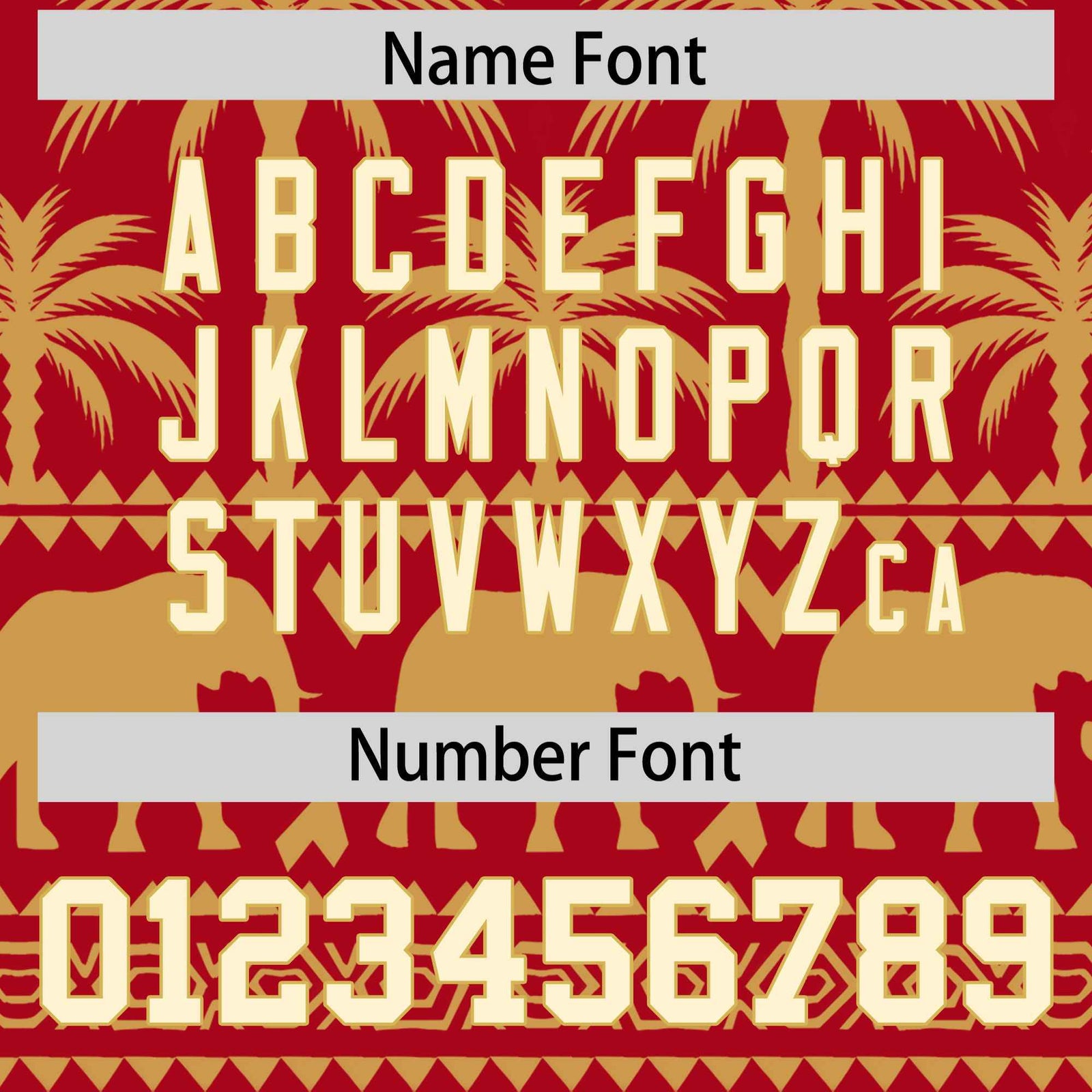 Custom Red Old Gold Graffiti Pattern Personalized Bossinia Style Authentic Baseball Jersey