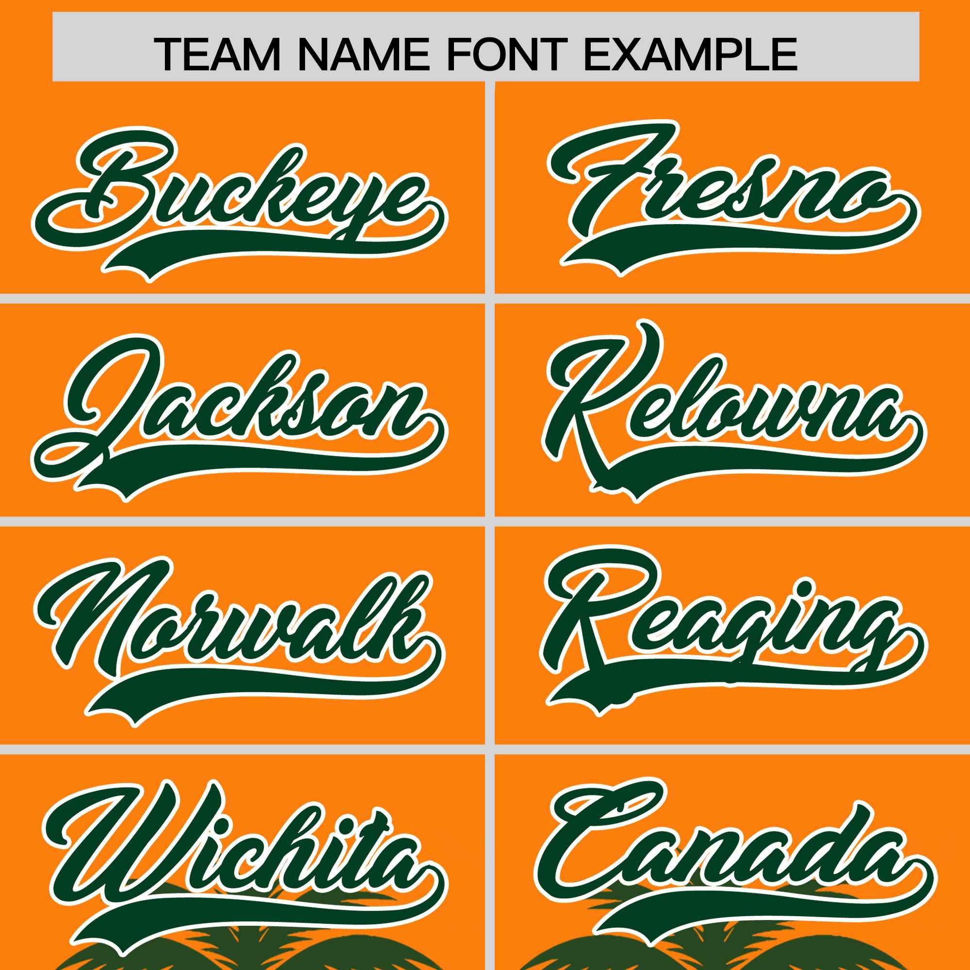 Custom Orange Green Graffiti Pattern Personalized Bossinia Style Authentic Baseball Jersey