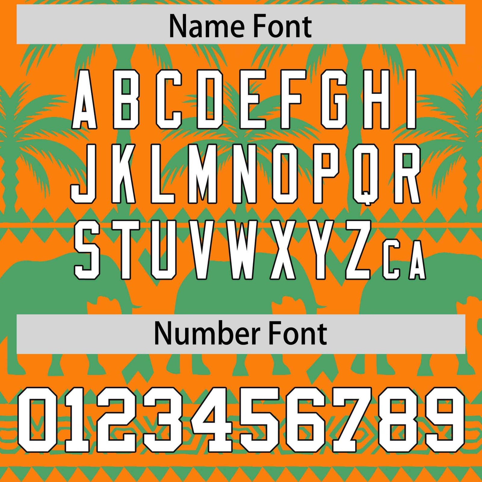 Custom Orange Green Graffiti Pattern Personalized Bossinia Style Authentic Baseball Jersey