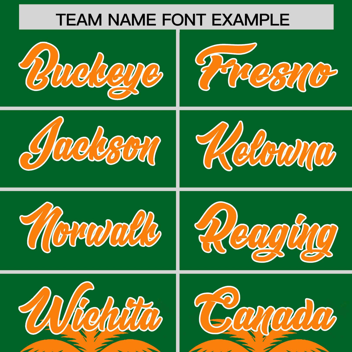 Custom Kelly Green Orange Graffiti Pattern Personalized Bossinia Style Authentic Baseball Jersey