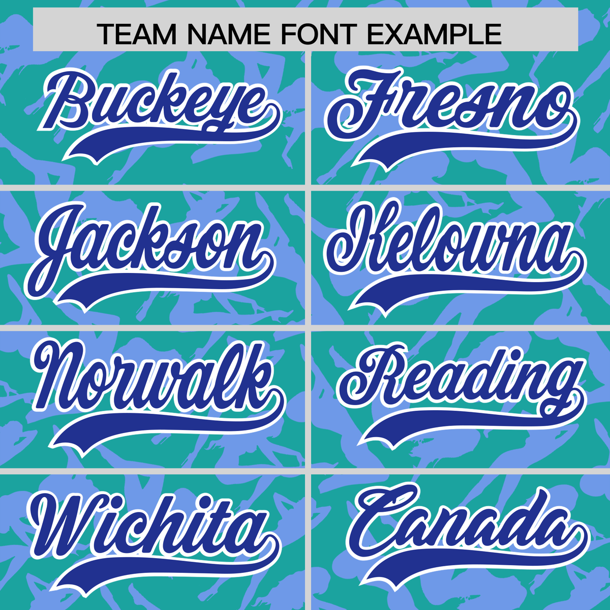 Custom Aqua Light Blue Playboy Graffiti Pattern Authentic Baseball Jersey