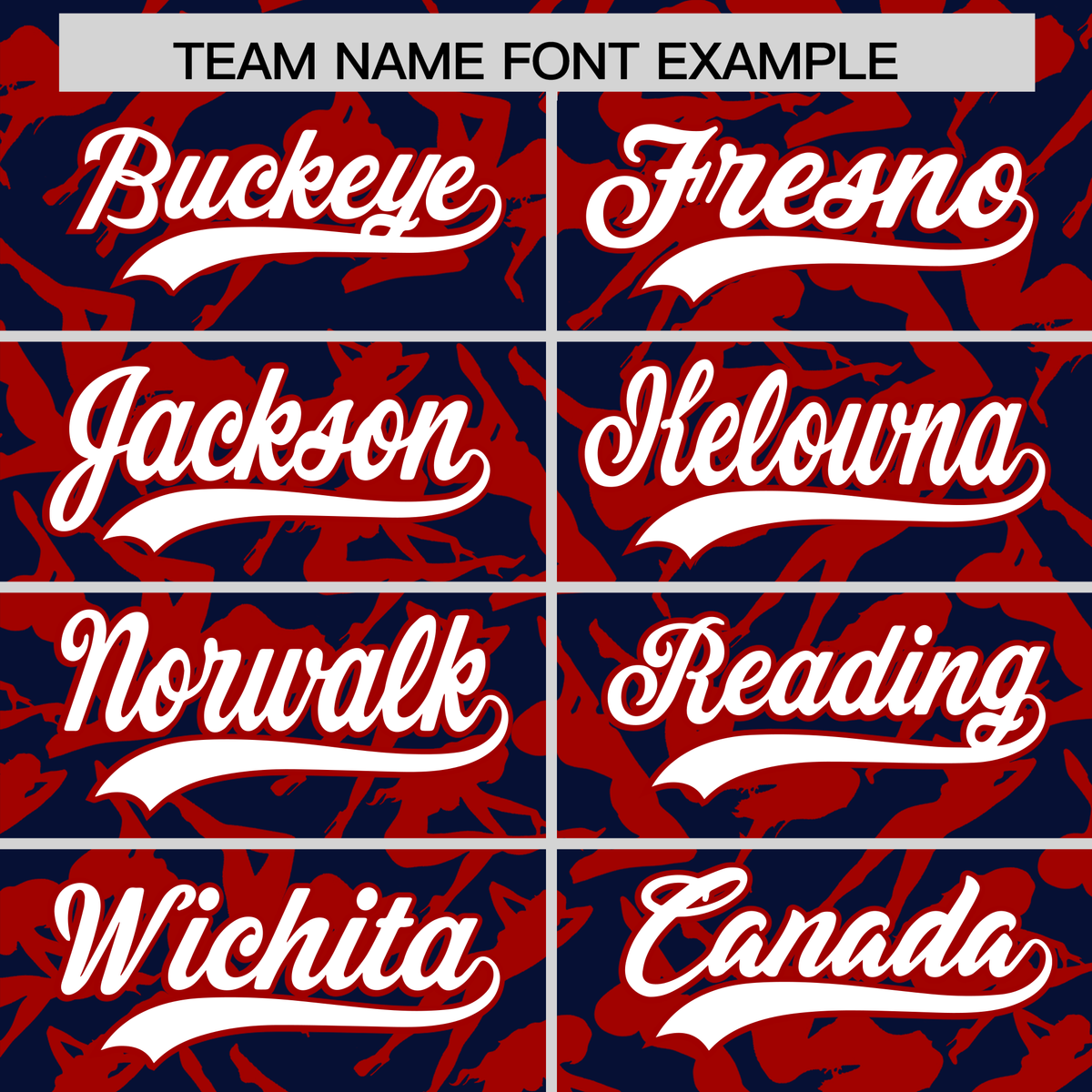 Custom Navy Red Playboy Graffiti Pattern Authentic Baseball Jersey