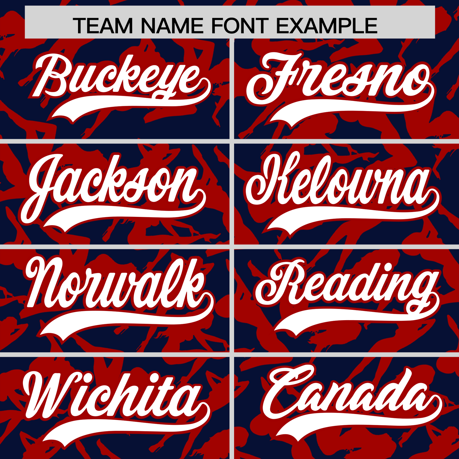 Custom Navy Red Playboy Graffiti Pattern Authentic Baseball Jersey