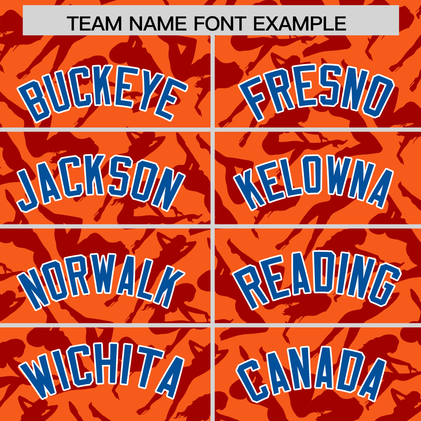 Custom Orange Red Playboy Graffiti Pattern Authentic Baseball Jersey