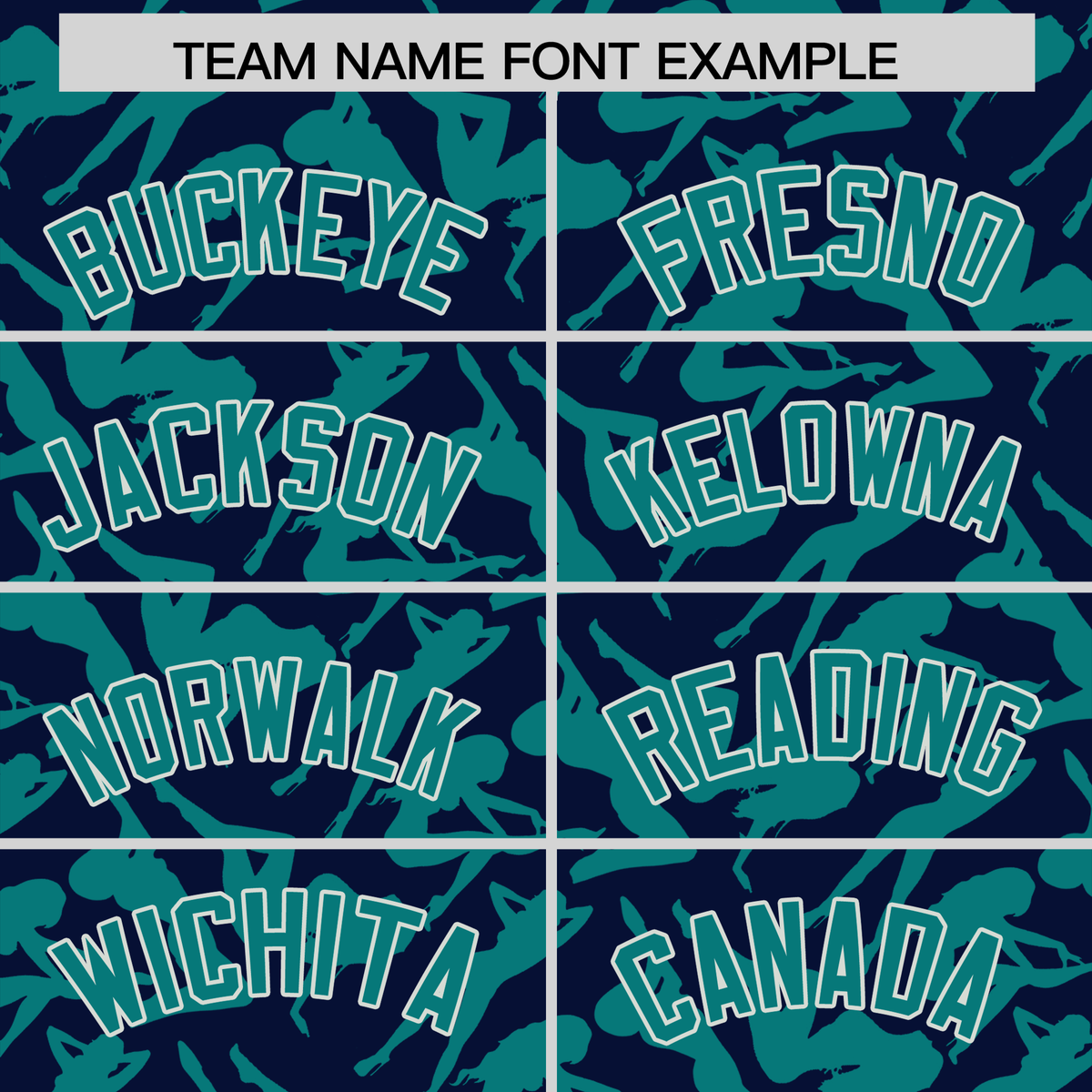 Custom Navy Aqua Playboy Graffiti Pattern Authentic Baseball Jersey