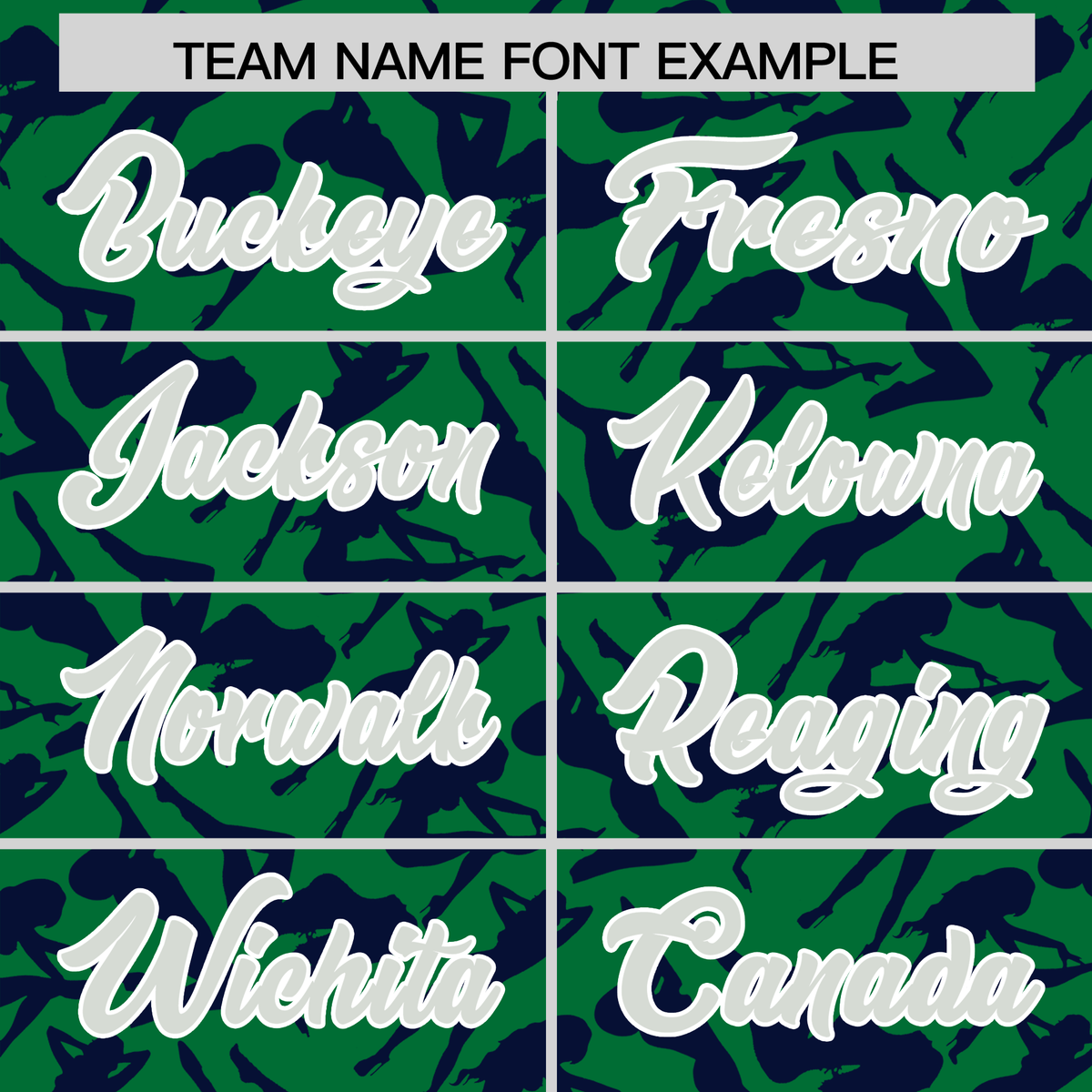 Custom Kelly Green Navy Playboy Graffiti Pattern Authentic Baseball Jersey