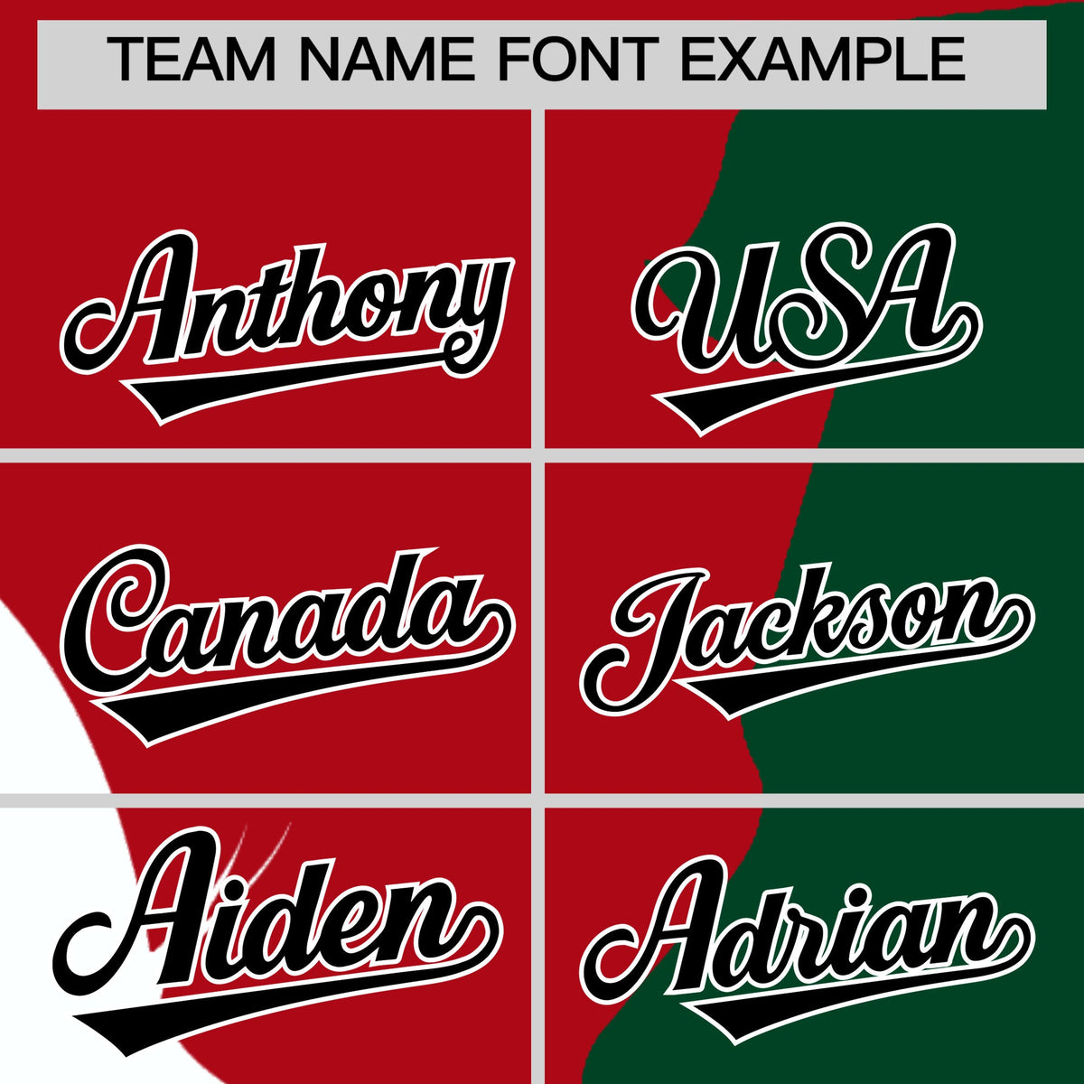 Custom Red White Green Silhouettes of Loving Couple Valentine's Day Baseball Jersey| KXKSHOP