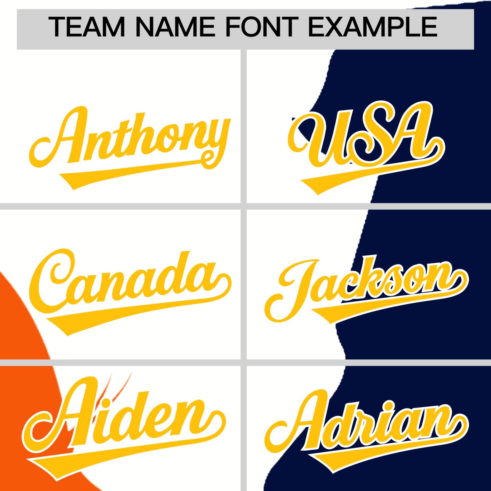 Custom White Orange Navy Silhouettes of Loving Couple Valentine's Day Baseball Jersey| KXKSHOP