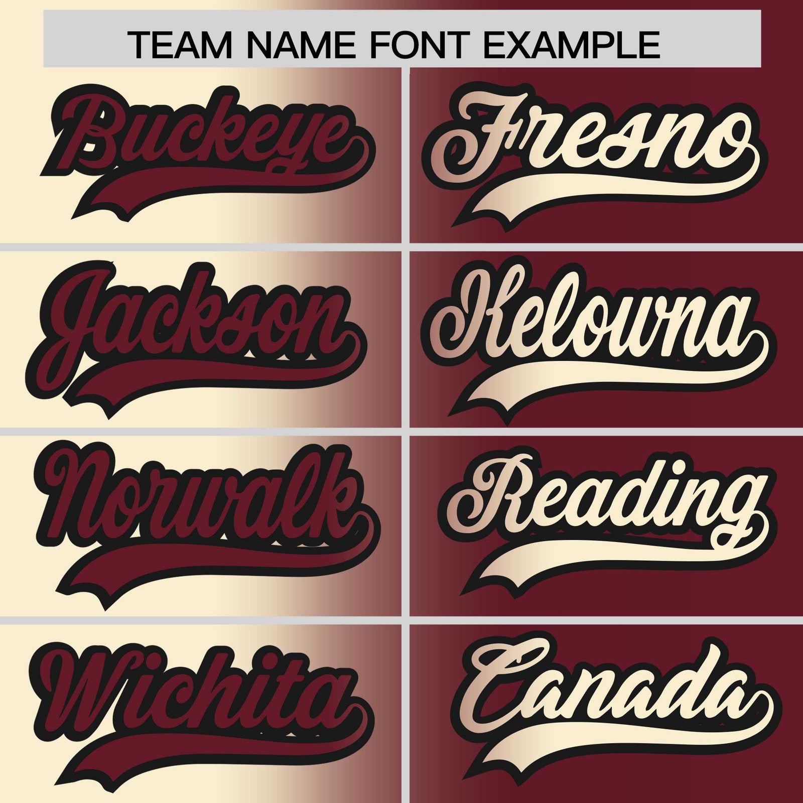 Custom Cream Maroon Two Tone Gradient Fashion Authentic Baseball Jersey