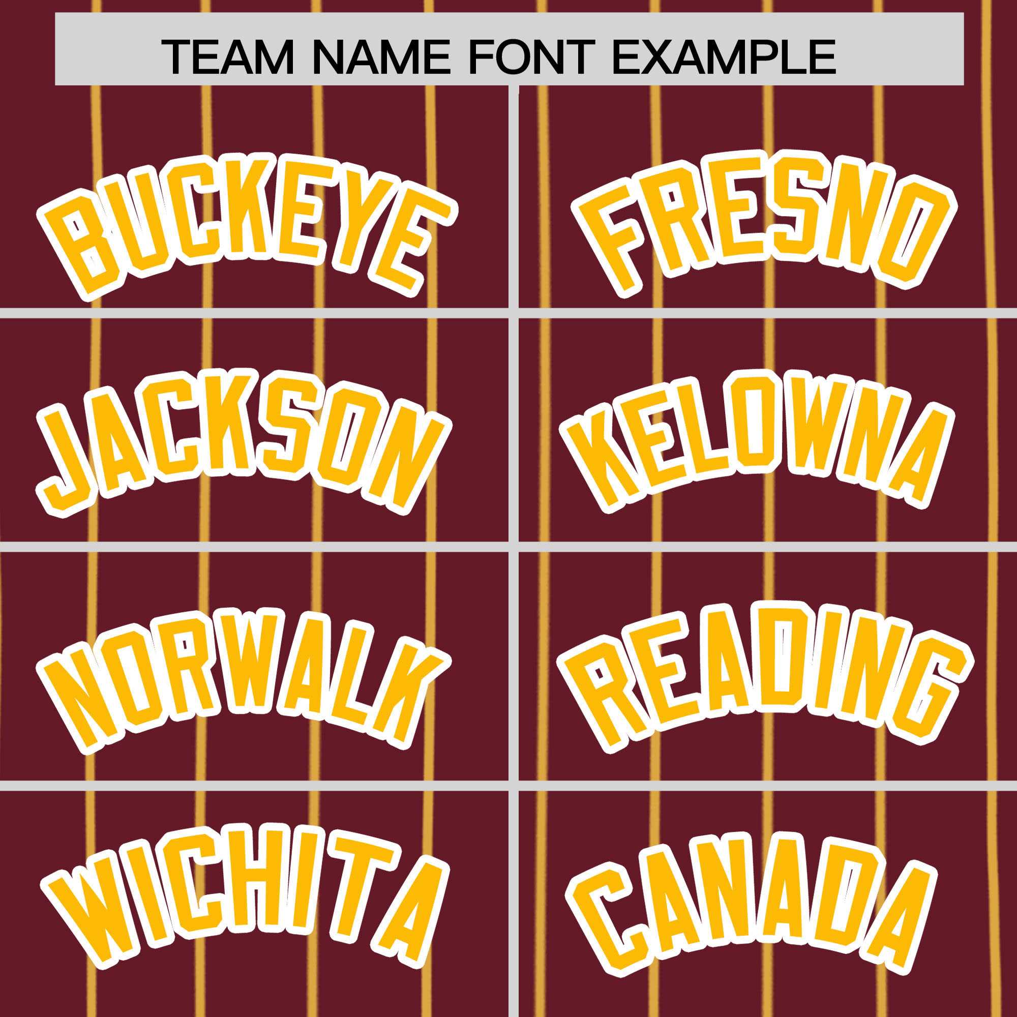Custom Maroon Yellow Stripe Fashion Authentic Baseball Jersey