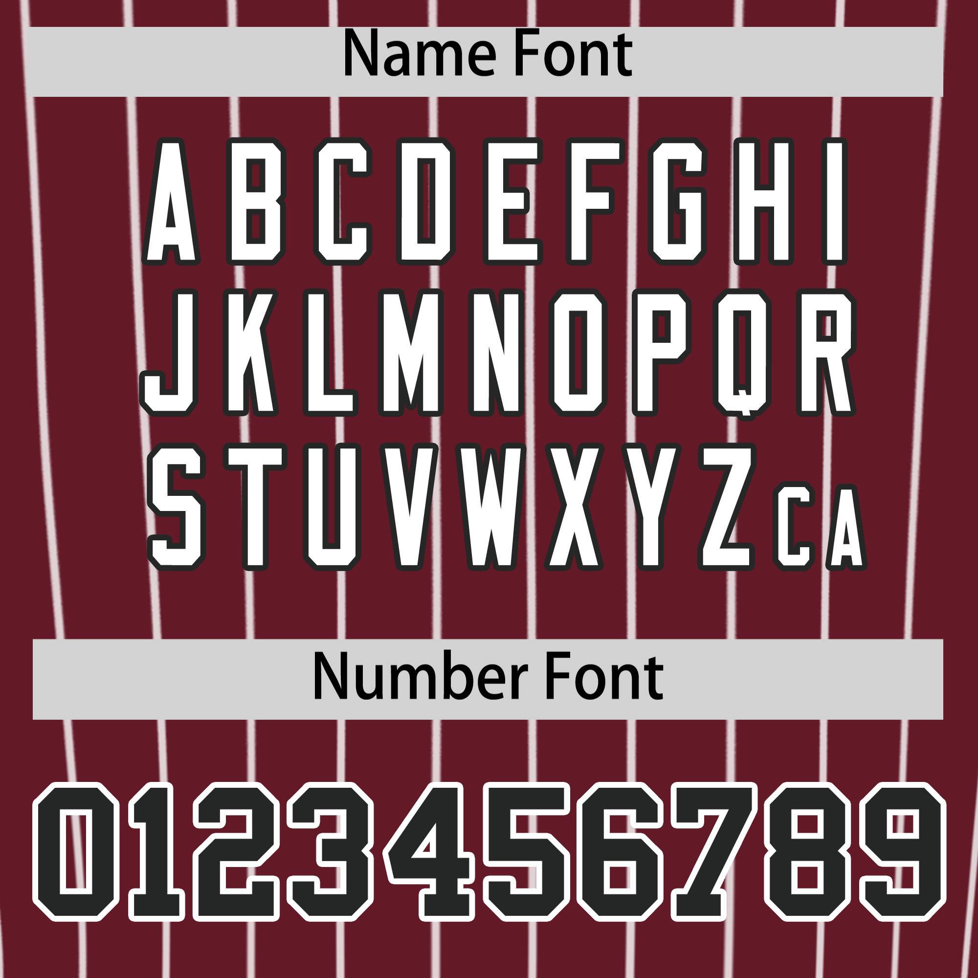 Custom Maroon White Stripe Fashion Authentic Baseball Jersey