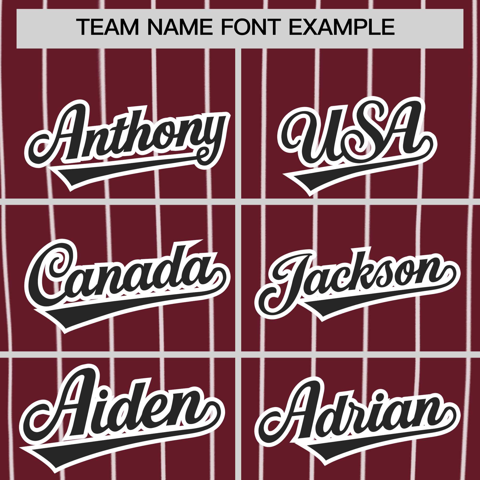 Custom Maroon White Stripe Fashion Authentic Baseball Jersey