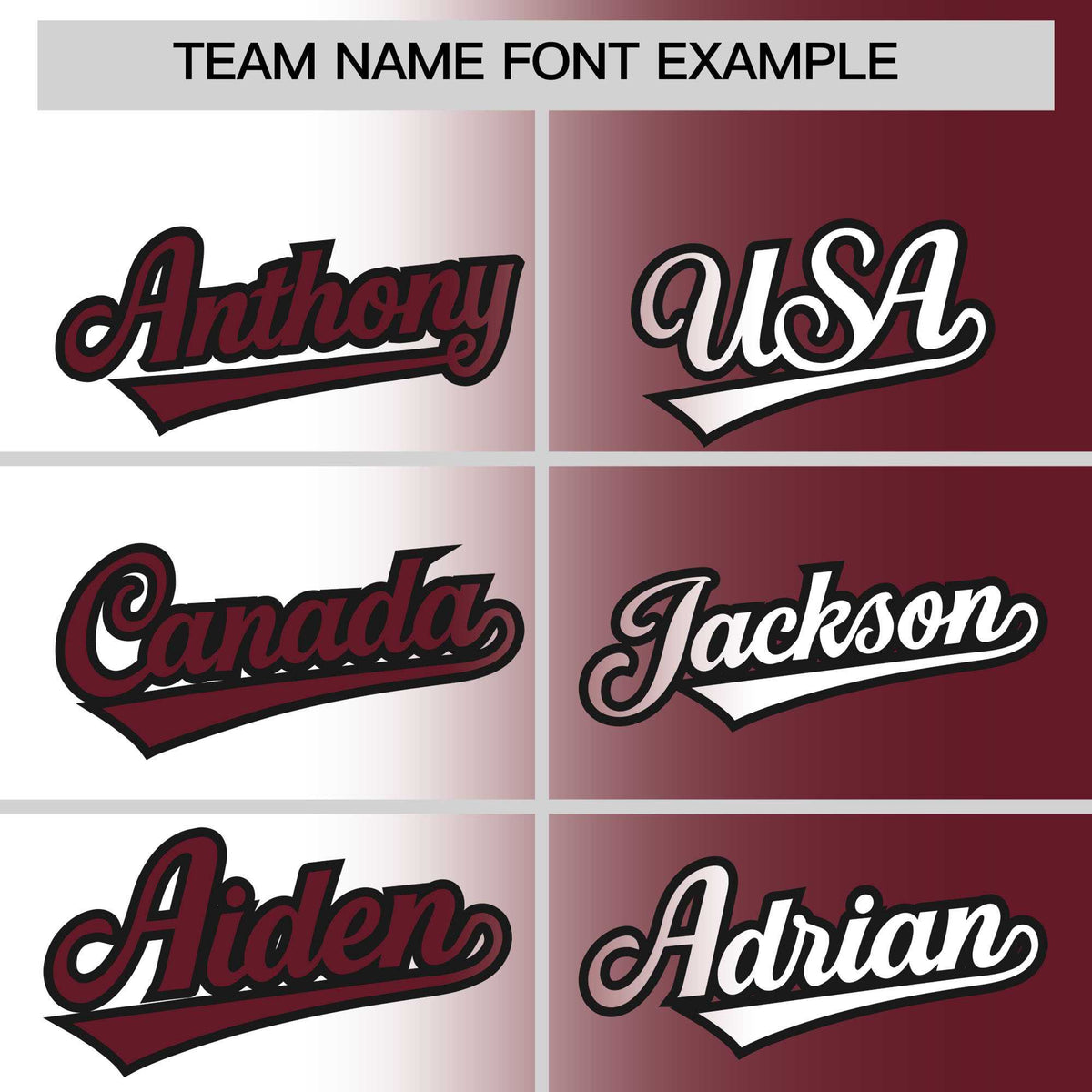 Custom White Maroon Two Tone Gradient Fashion Authentic Baseball Jersey