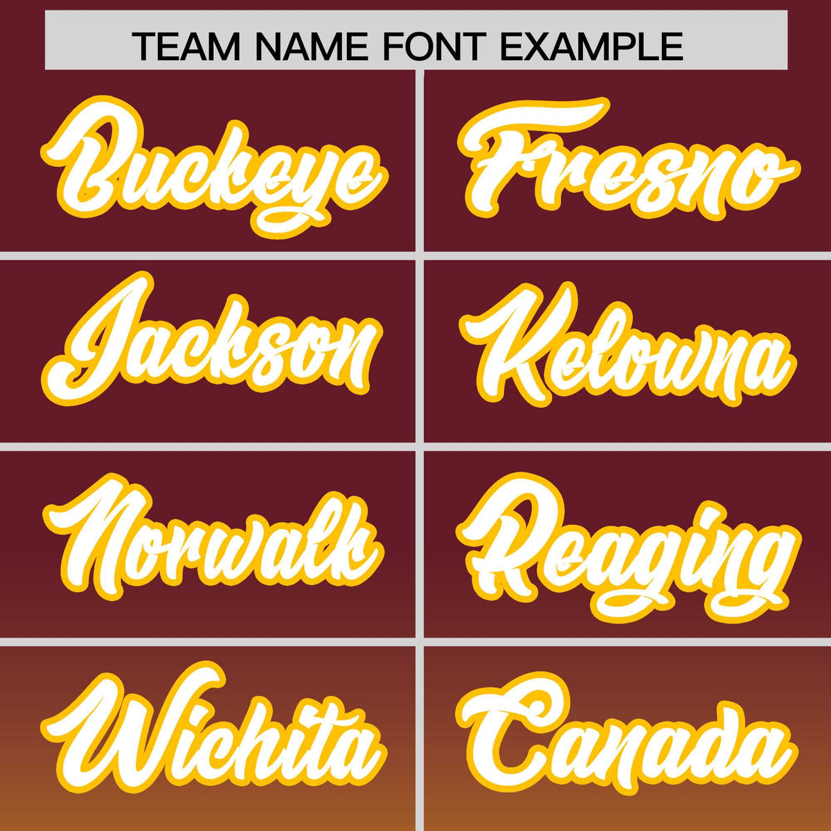 Custom Maroon Yellow Gradient Fashion Authentic Baseball Jersey