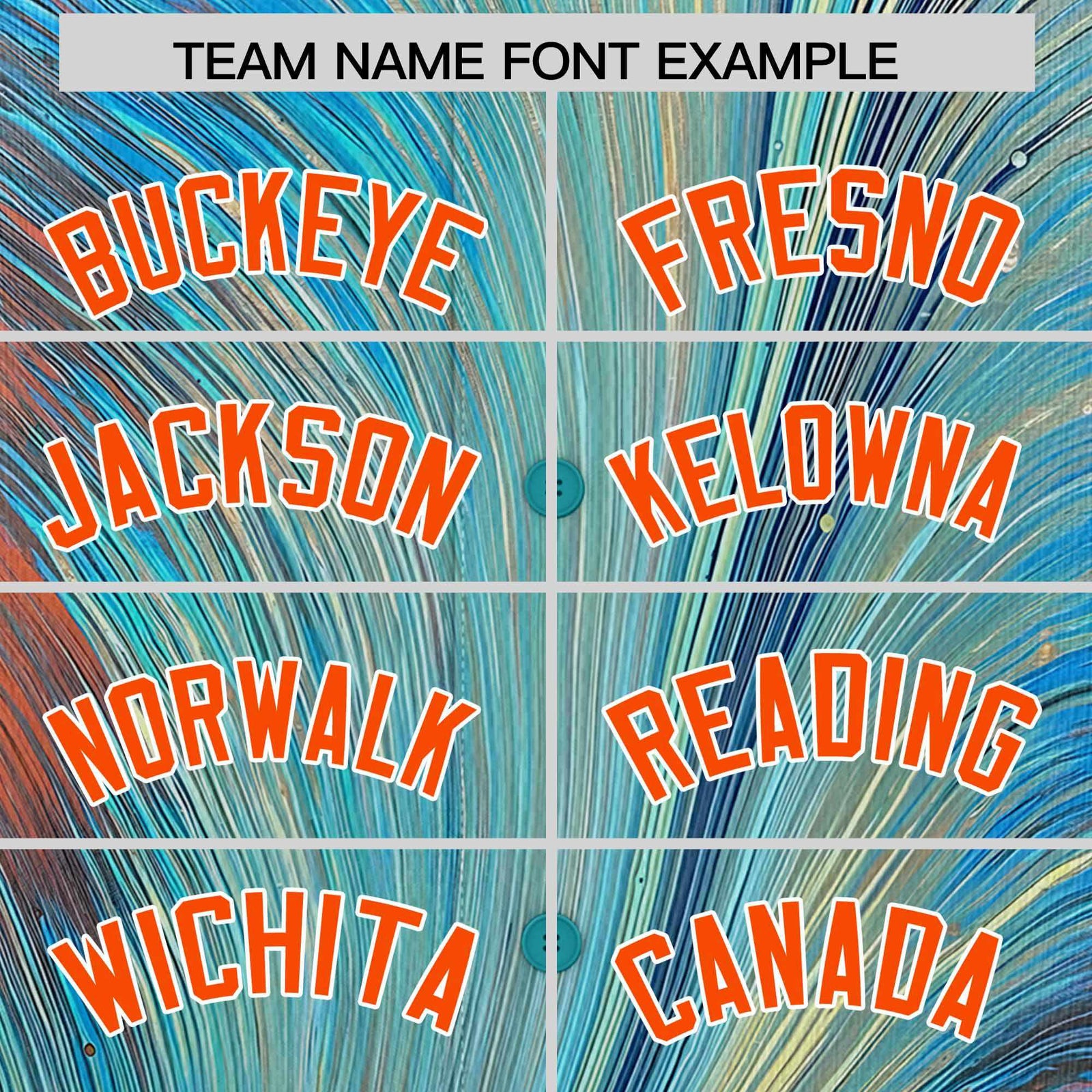 Custom Orange White Fluid Feather Graffiti Pattern Authentic Baseball Jersey