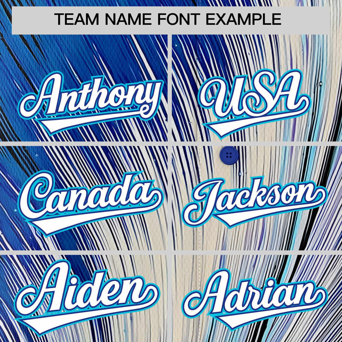 Custom White Royal Fluid Feather Graffiti Pattern Authentic Baseball Jersey