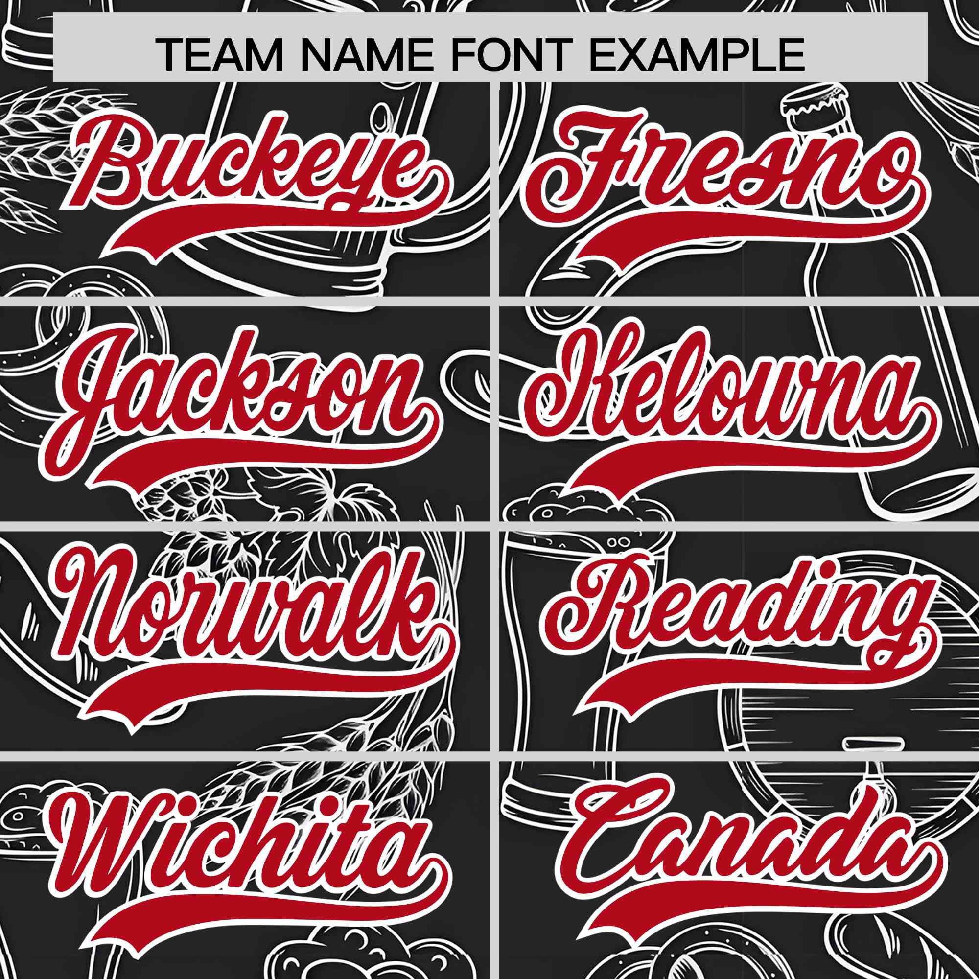 Custom Black White National Beer Day Personalized Beer Pattern Baseball Jersey | Suitable For Groups Or Parties | KXKSHOP