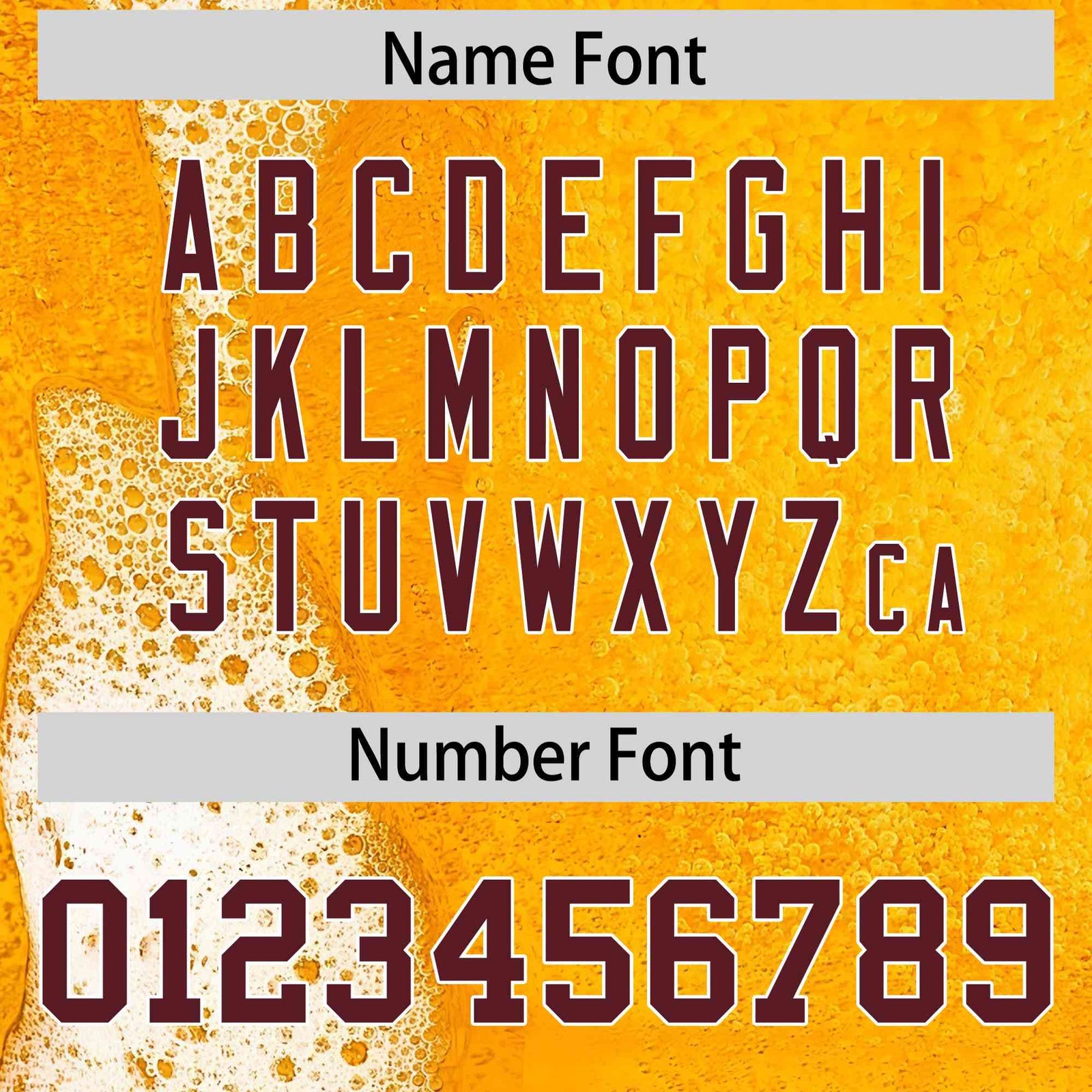 Custom Orange White National Beer Day Personalized Beer Pattern Baseball Jersey | Suitable For Groups Or Parties | KXKSHOP