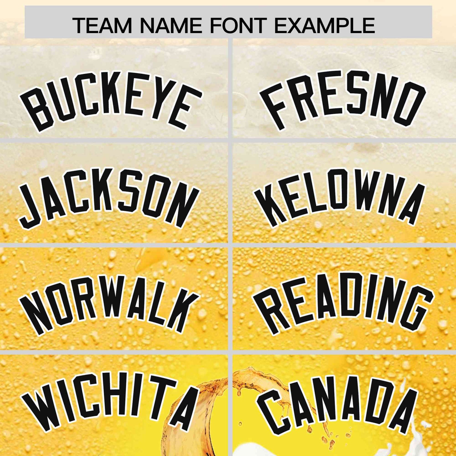 Custom Gold Black National Beer Day Personalized Beer Pattern Baseball Jersey | Suitable For Groups Or Parties | KXKSHOP