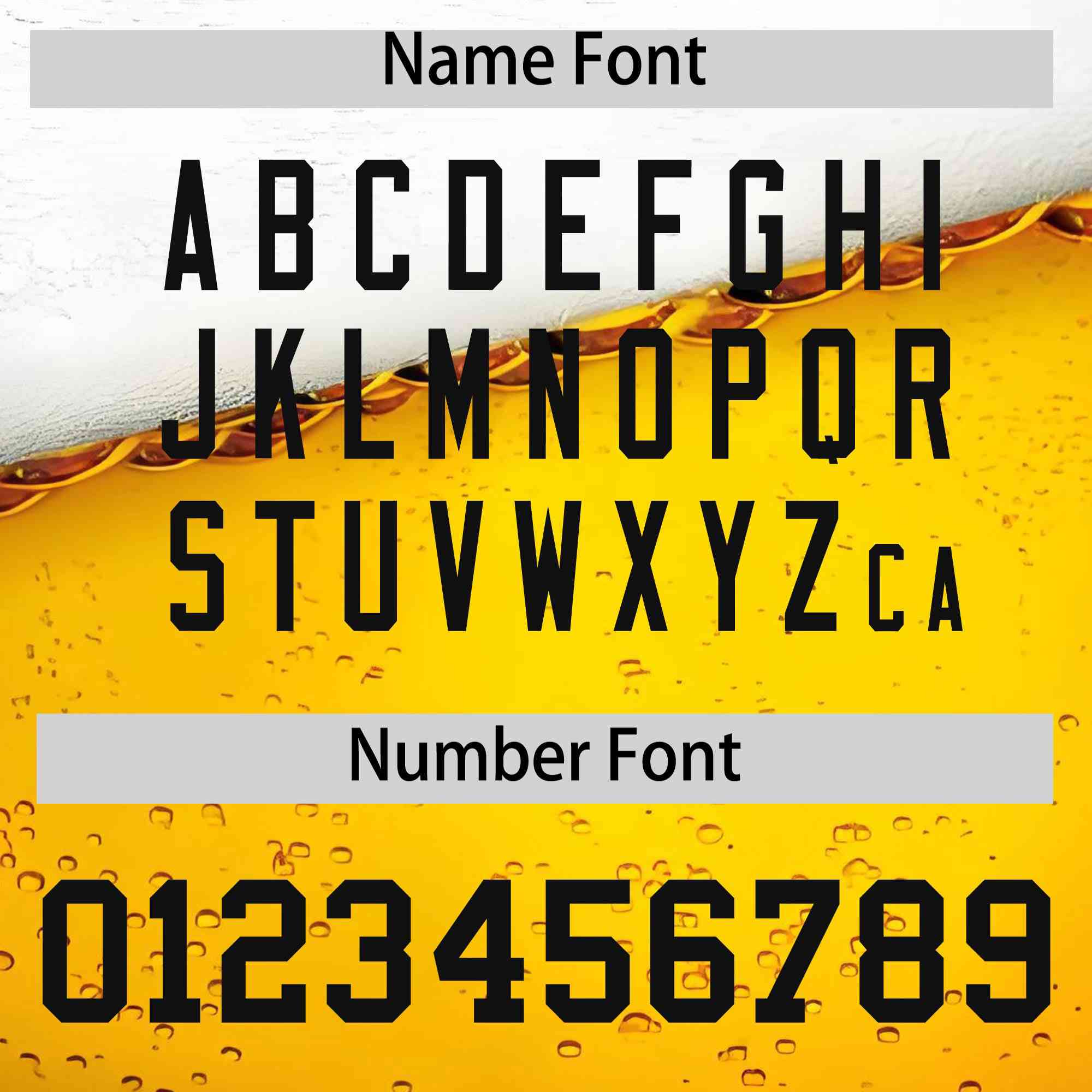 Custom Gold Light Blue National Beer Day Personalized Beer Pattern Baseball Jersey | Suitable For Groups Or Parties | KXKSHOP