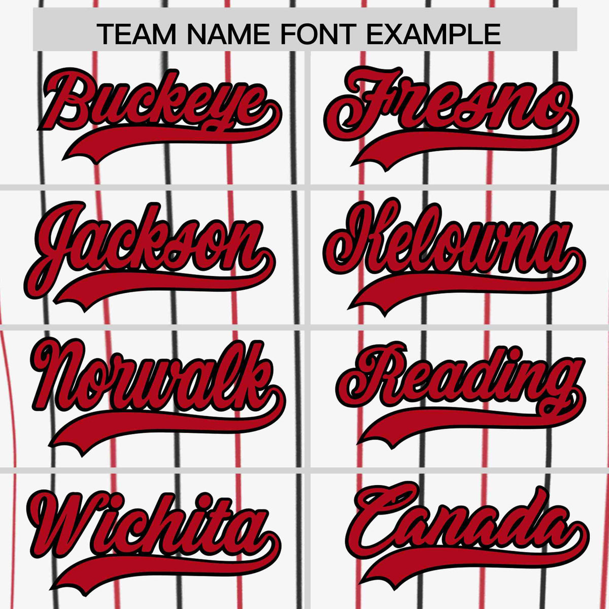 Custom White Red and Black Bi-Color Stripes Fashion Authentic Baseball Jersey
