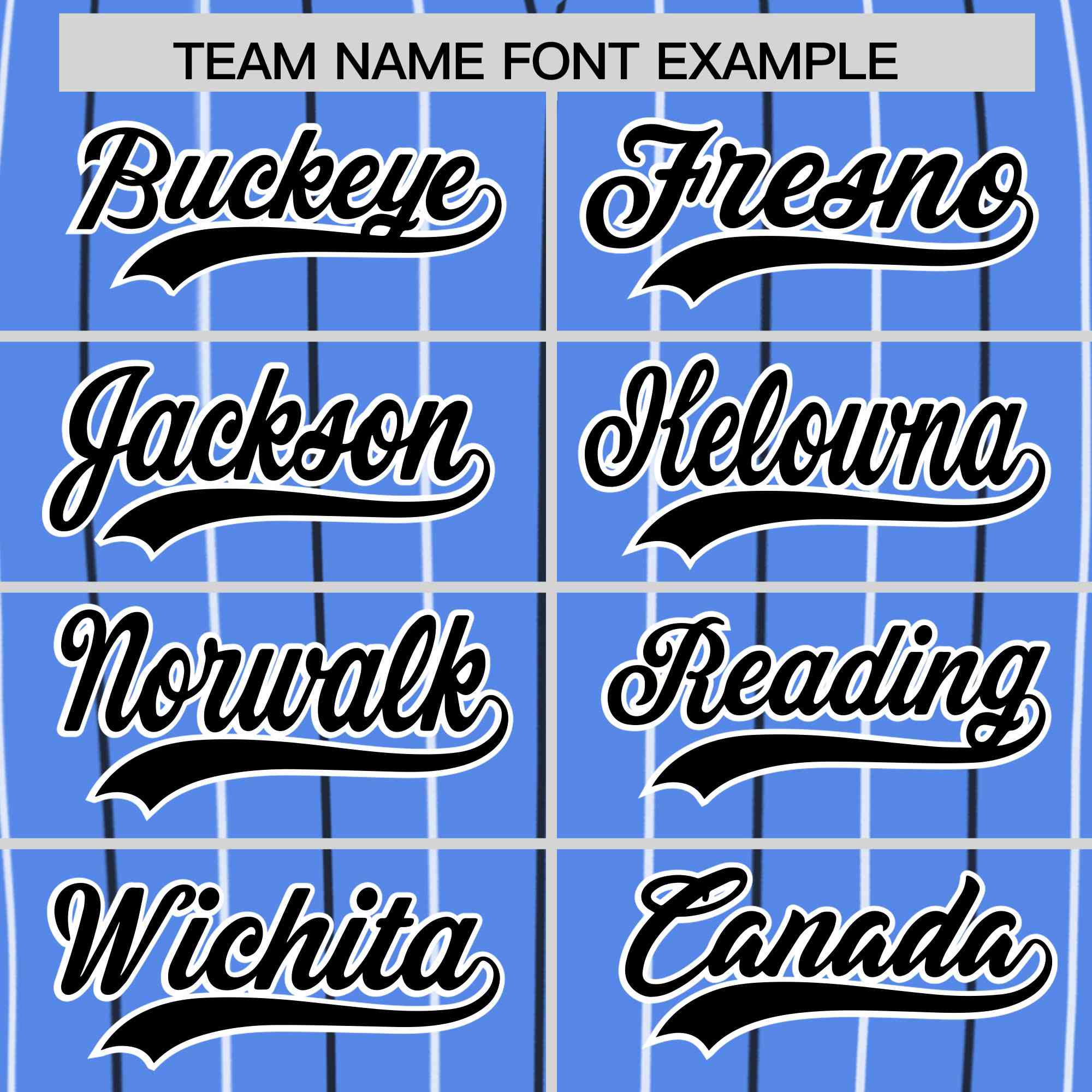 Custom Powder Blue White and Black Bi-Color Stripes Fashion Authentic Baseball Jersey